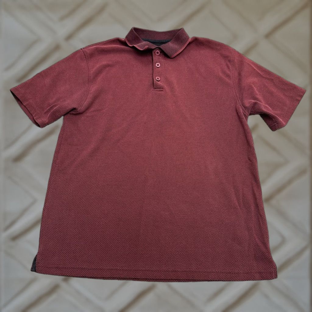Vintage Marino Bay Polo Shirt Mens Large Red Short Sleeve Cotton Casual Outdoor Top Size US L / EU 52-54 / 3 - 1 Thumbnail
