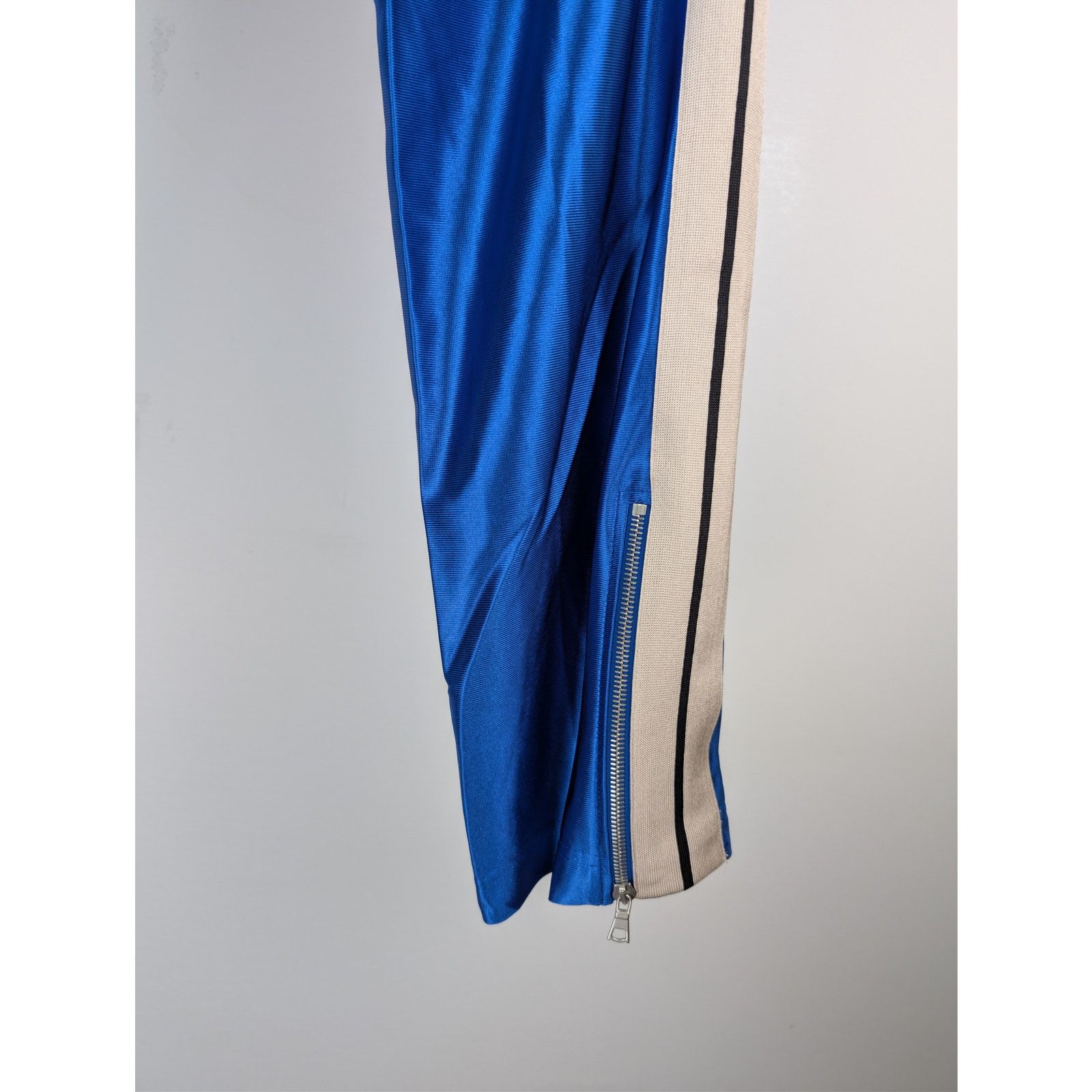 Moncler × Palm Angels o1rshd1 Q:2 / Shiny Track Pants in Blue Size US 34 / EU 50 - 15 Thumbnail