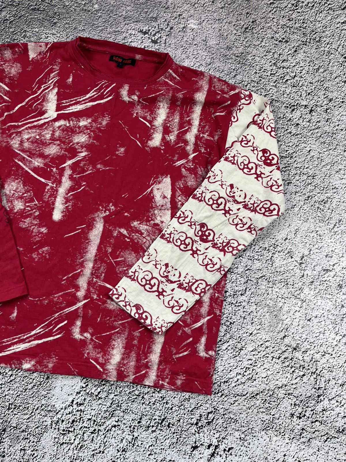 Japanese Brand Vintage Y2K Japanese 00s Long Sleeve T-Shirt Streetwear Size US L / EU 52-54 / 3 - 3 Thumbnail