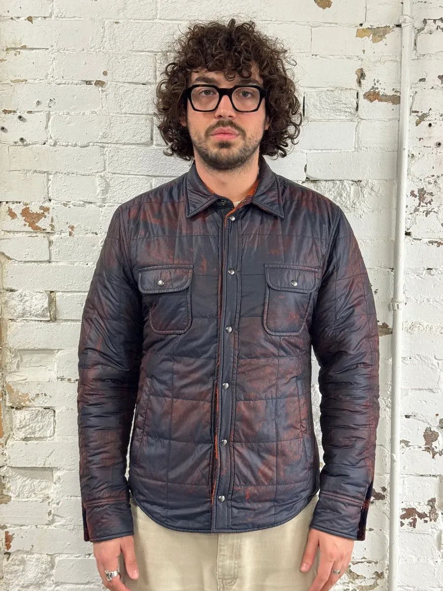 Dolce & Gabbana 2010s Dolce & Gabbana Reversible Orange & Black Tartan Jacket Size US M / EU 48-50 / 2 - 3 Thumbnail