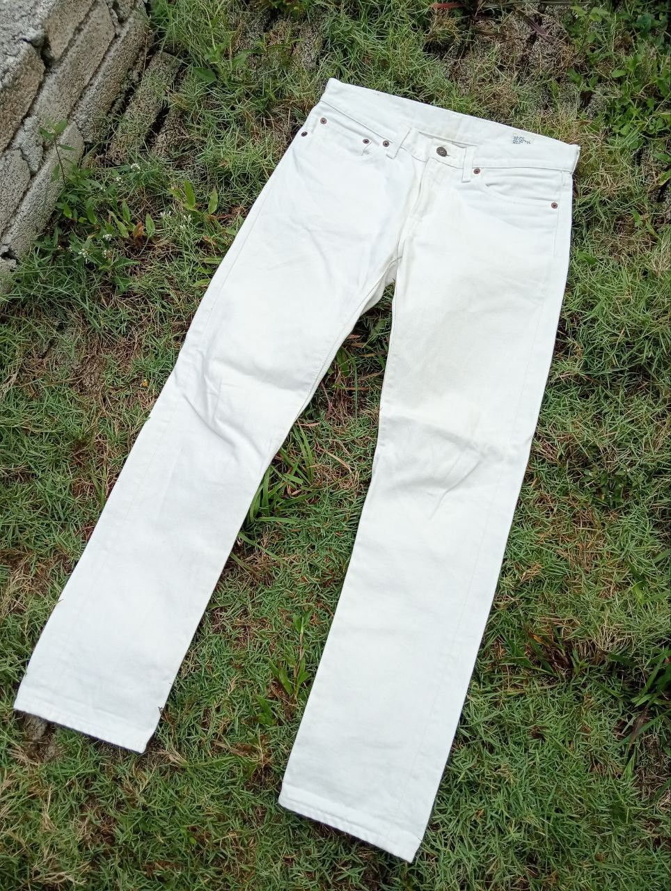 Orslow Vintage Orslow Japan Lot 107 White Jeans Size US 30 / EU 46 - 6 Thumbnail