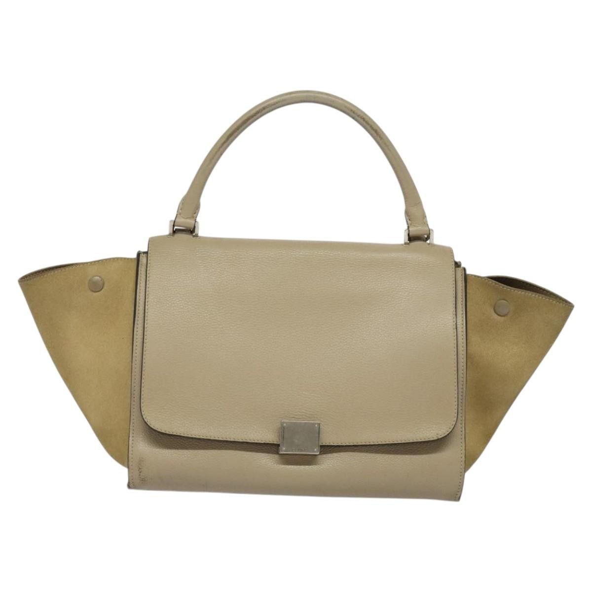 Celine Celine Trapeze Bag Leather with Suede Size ONE SIZE - 1 Thumbnail