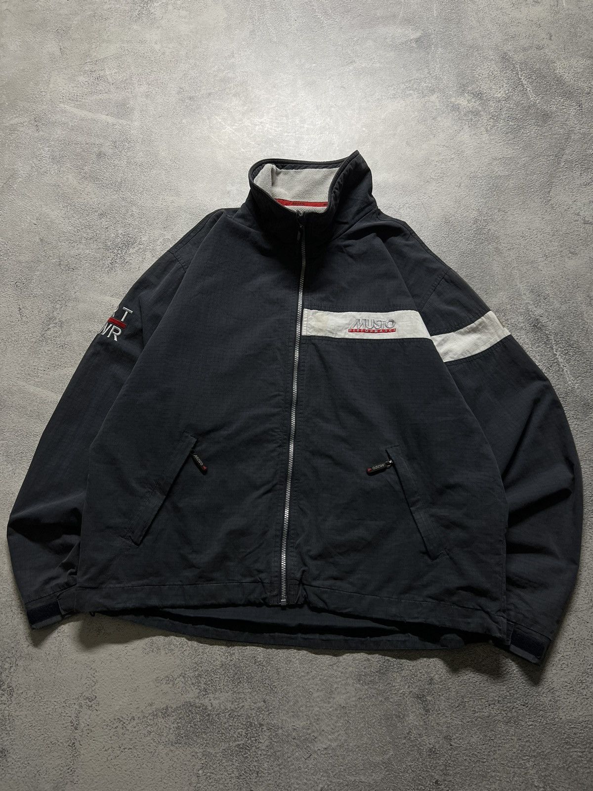 Vintage Y2k Musto Performance 🖤 Racing Nylon Jacket 00’s