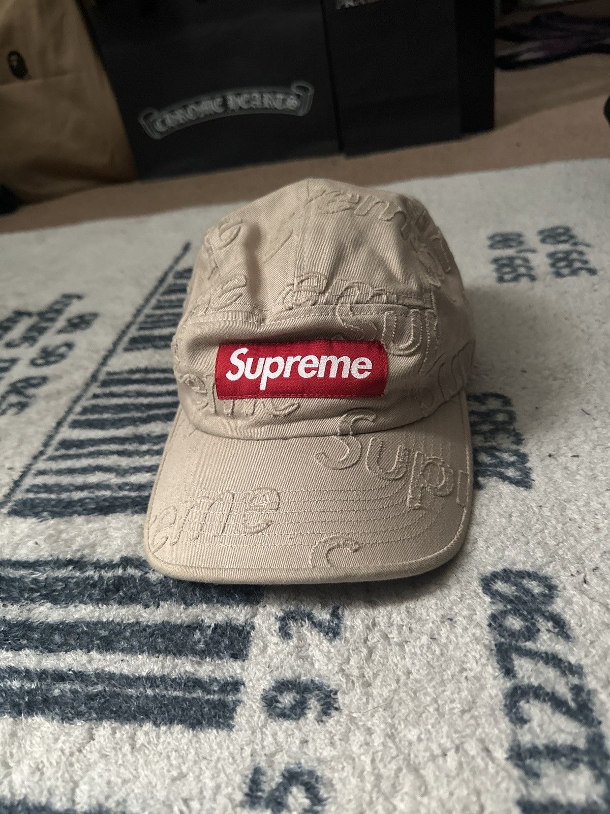 Supreme Supreme Lasered Twill Camp Cap | Grailed