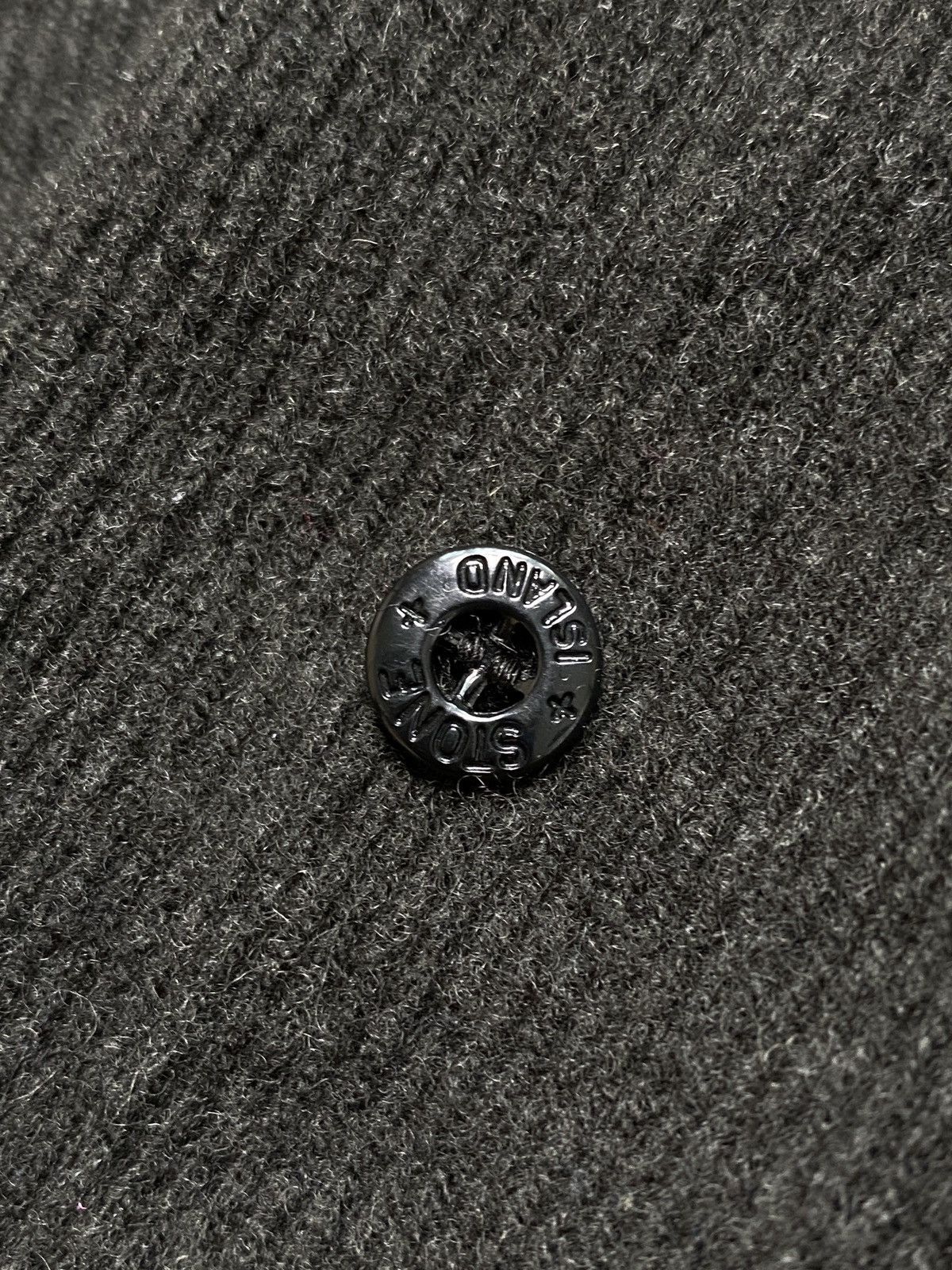 Stone Island Stone Island Green badge era 80s 90s wool grey sweater knit Size US M / EU 48-50 / 2 - 2 Thumbnail