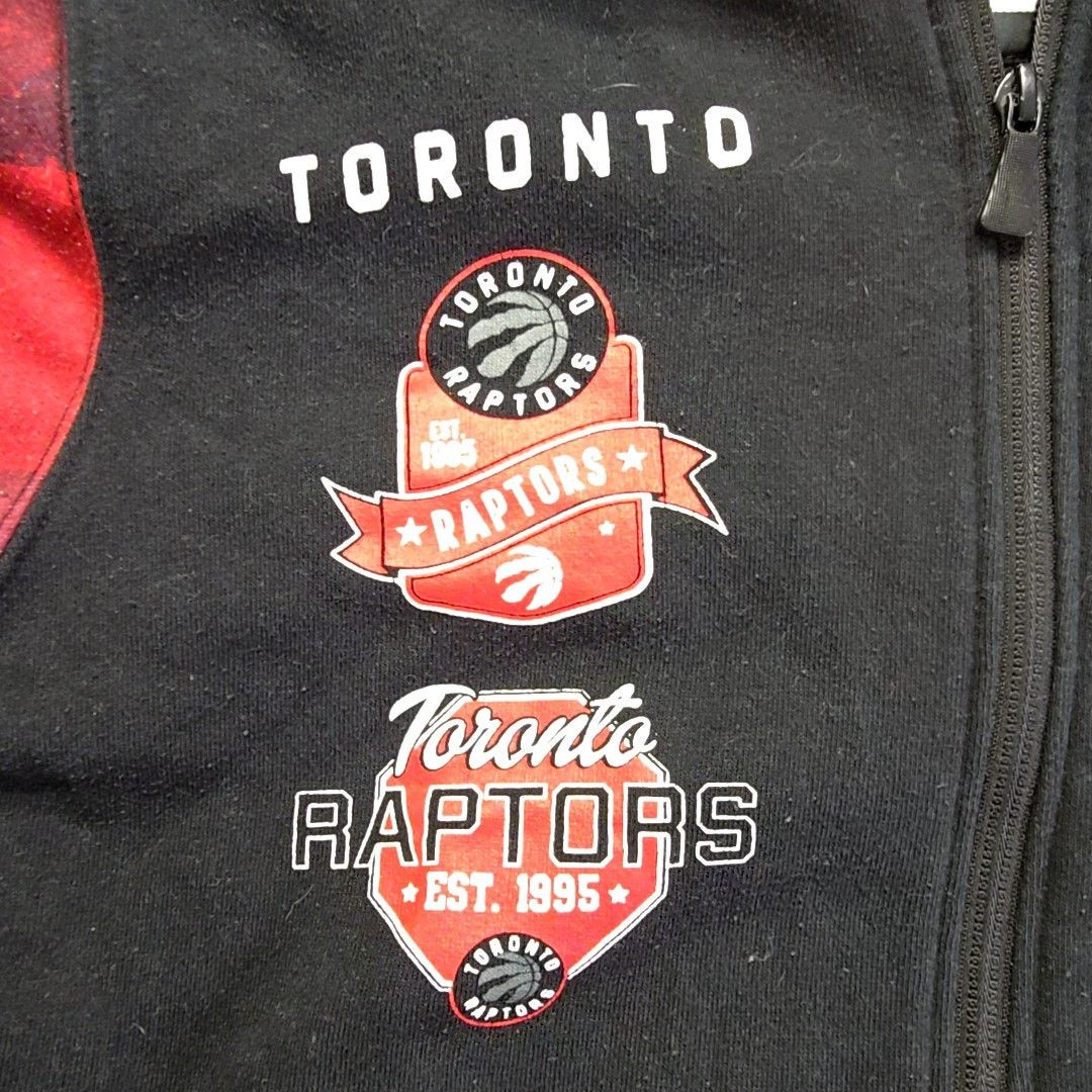 NBA Toronto Raptors Hoodie Red Black Youth S NBA Sweater Size US S / EU 44-46 / 1 - 8 Thumbnail