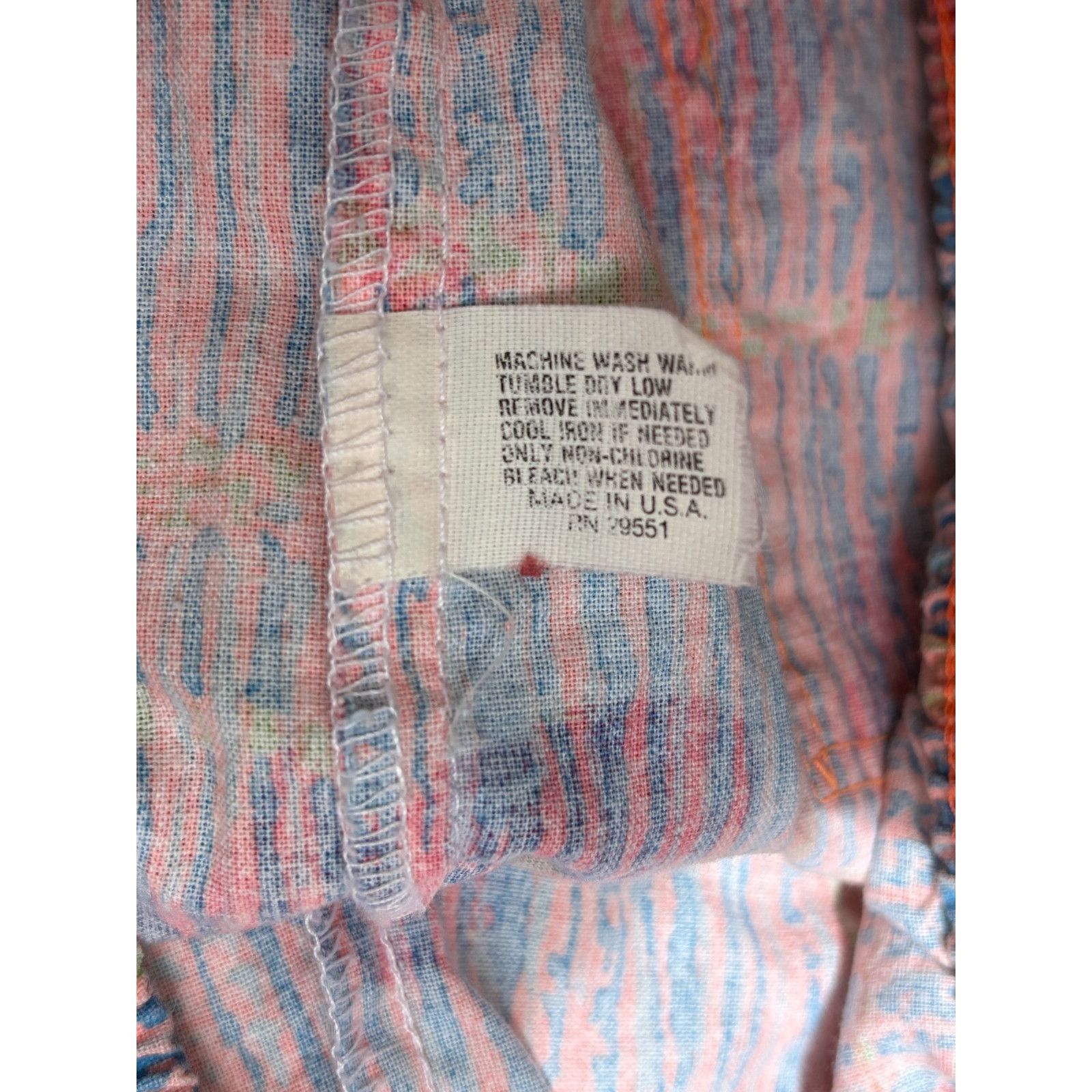 Vintage VTG 80S PATTERNED DRAWSTRING PARTY SHORTS Size 24" / US 00 / IT 34 - 7 Thumbnail