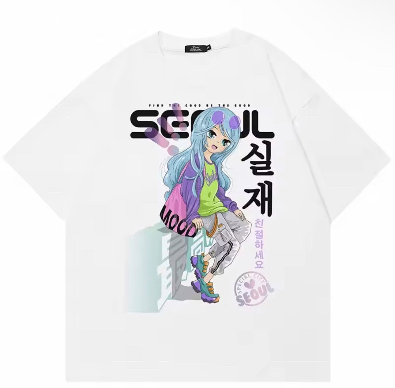 Anime CyberDog London Anime Girl With The Gun T-Shirt | Grailed
