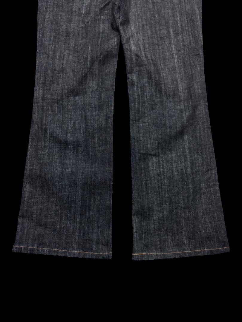 Uniqlo BOOTCUT Vintage 90s Style Uniqlo Mudwash Sick Bell Bottom Size US 27 - 17 Thumbnail