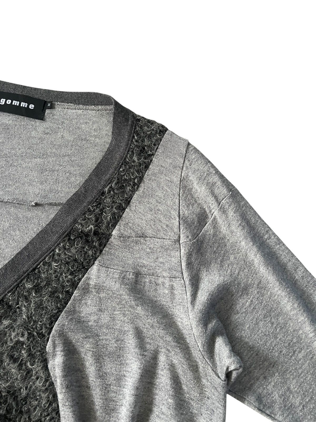 gomme Gomme Homme Mohair Blend Asymmetrical Cardigan Size US XL / EU 56 / 4 - 6 Thumbnail