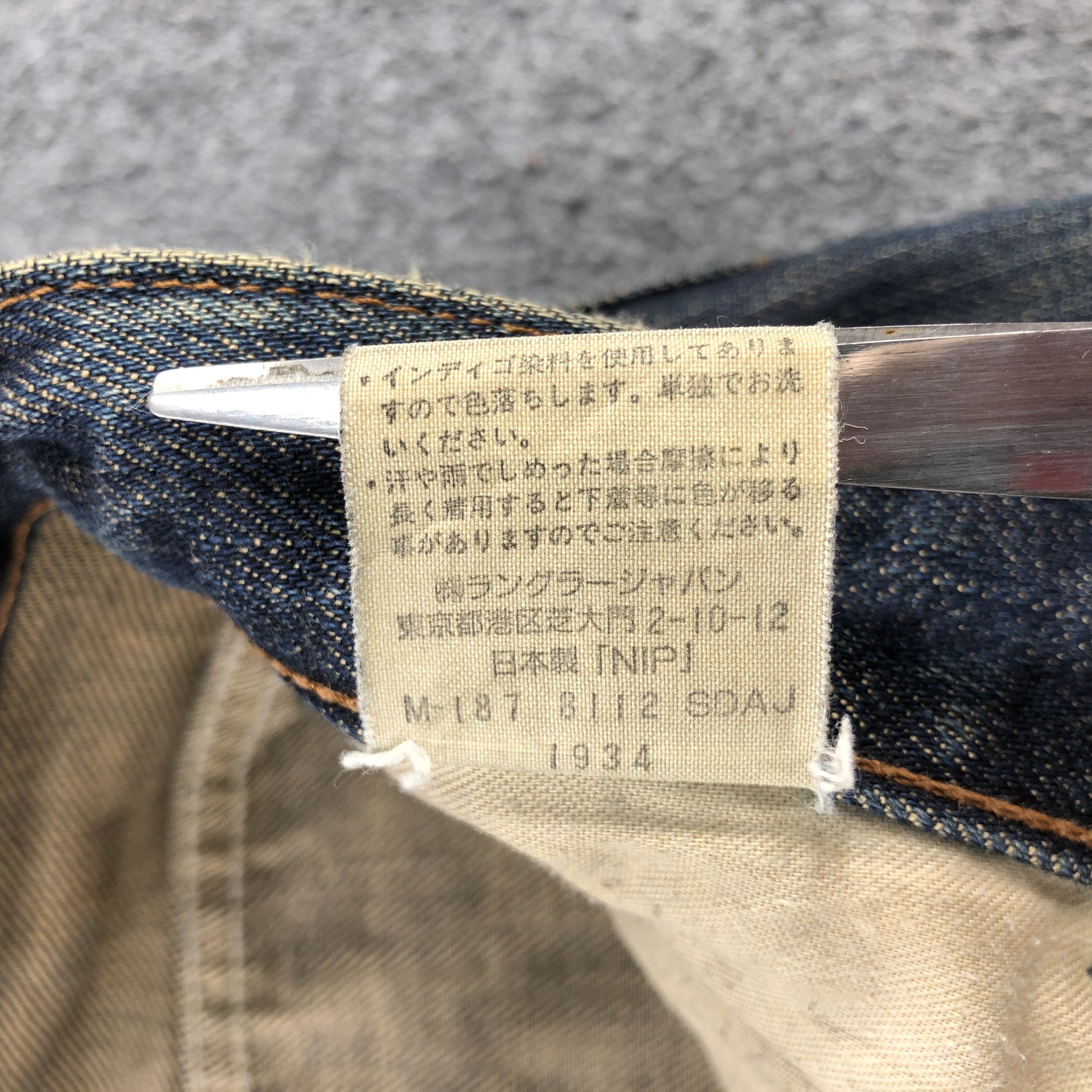 Vintage Vintage Blue Wash Wrangler Jeans-J1747 Size US 30 / EU 46 - 14 Thumbnail
