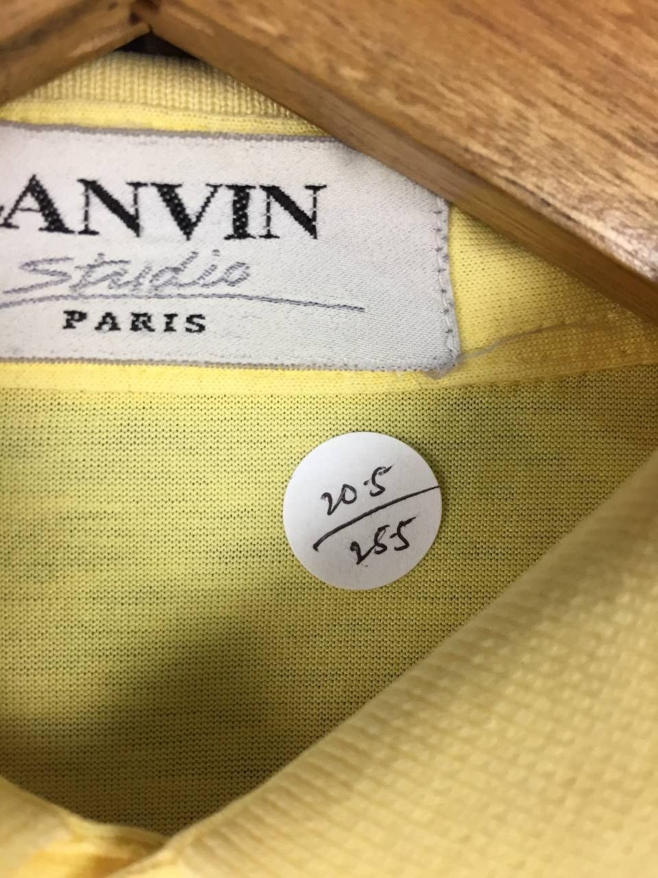 Lanvin Vtg Lanvin Studio Paris Popover Half Placket Polo Shirt Size US M / EU 48-50 / 2 - 14 Thumbnail