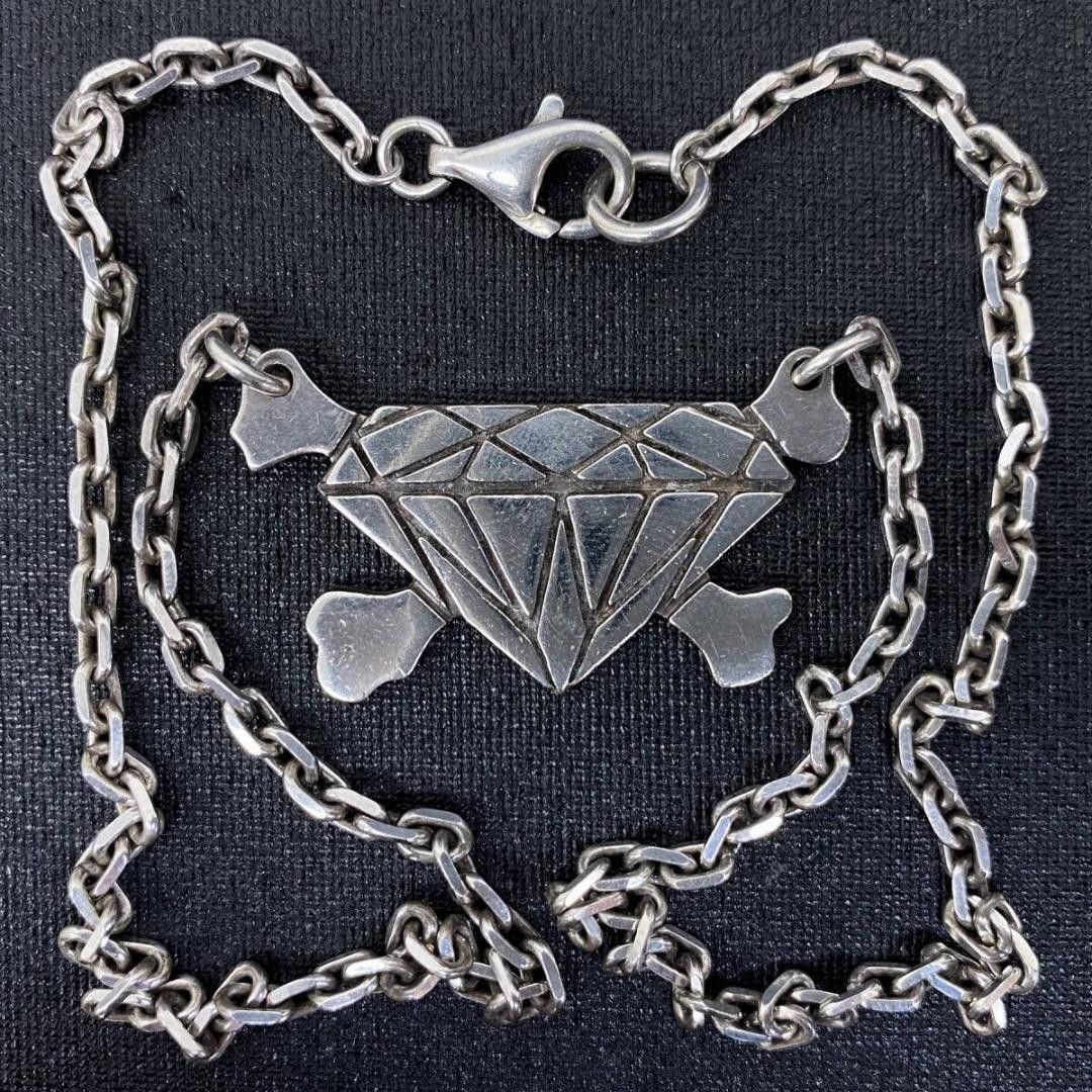 Undercover UNDERCOVER 2001AW DAVF Silver Diamond Necklace Size ONE SIZE - 4 Thumbnail
