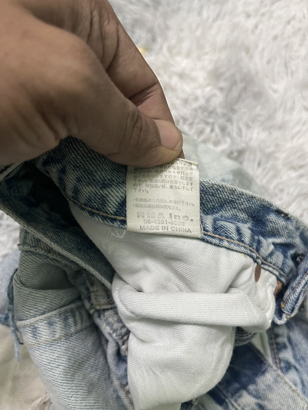 Japanese Brand VINTAGE KAPITAL INSPIRED PATCHES WORK JEANS BRAND RNA INC Size US 28 / EU 44 - 10 Thumbnail