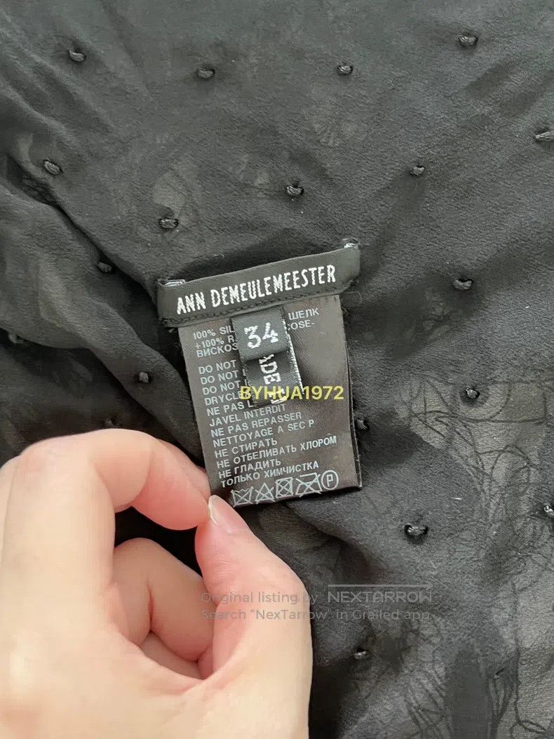Ann Demeulemeester Ann Demeulemeester 34 sleeveless long vest vest Size S / US 4 / IT 40 - 3 Thumbnail