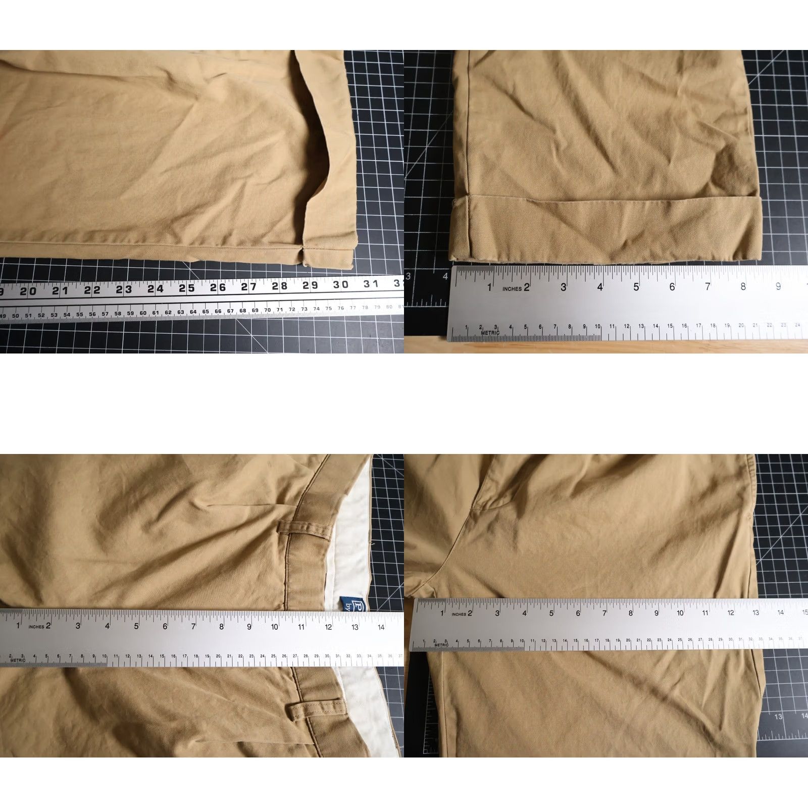 Polo Ralph Lauren Polo Ralph Lauren Hammond Pants Mens 32 x 30 Brown Corduroy Cotton Flat Front Zip Fly Straight Leg Chino Vintage: No 90s Hipster Retro Mens Size US XS / EU 42 / 0 - 8 Thumbnail