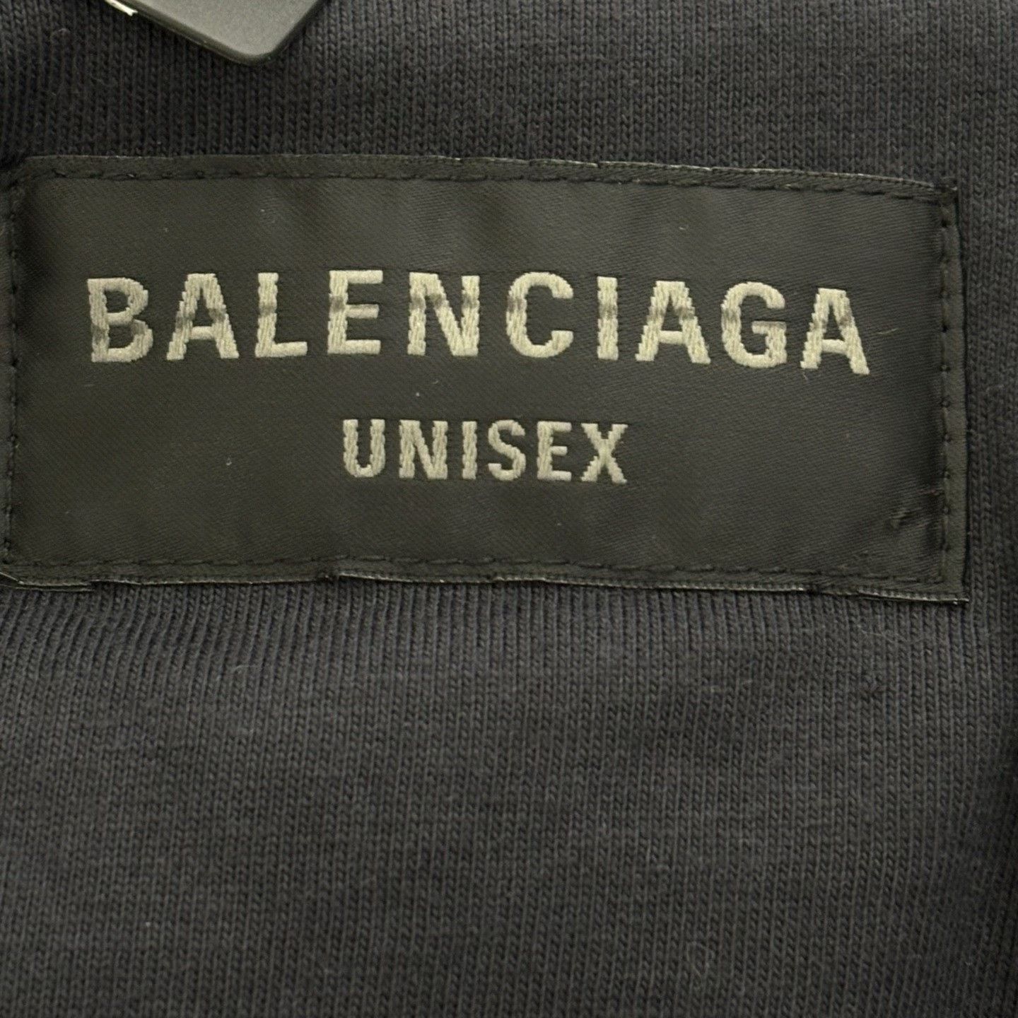 Balenciaga Balenciaga Retro-style faded gray cotton jacket with lette Size US S / EU 44-46 / 1 - 3 Thumbnail