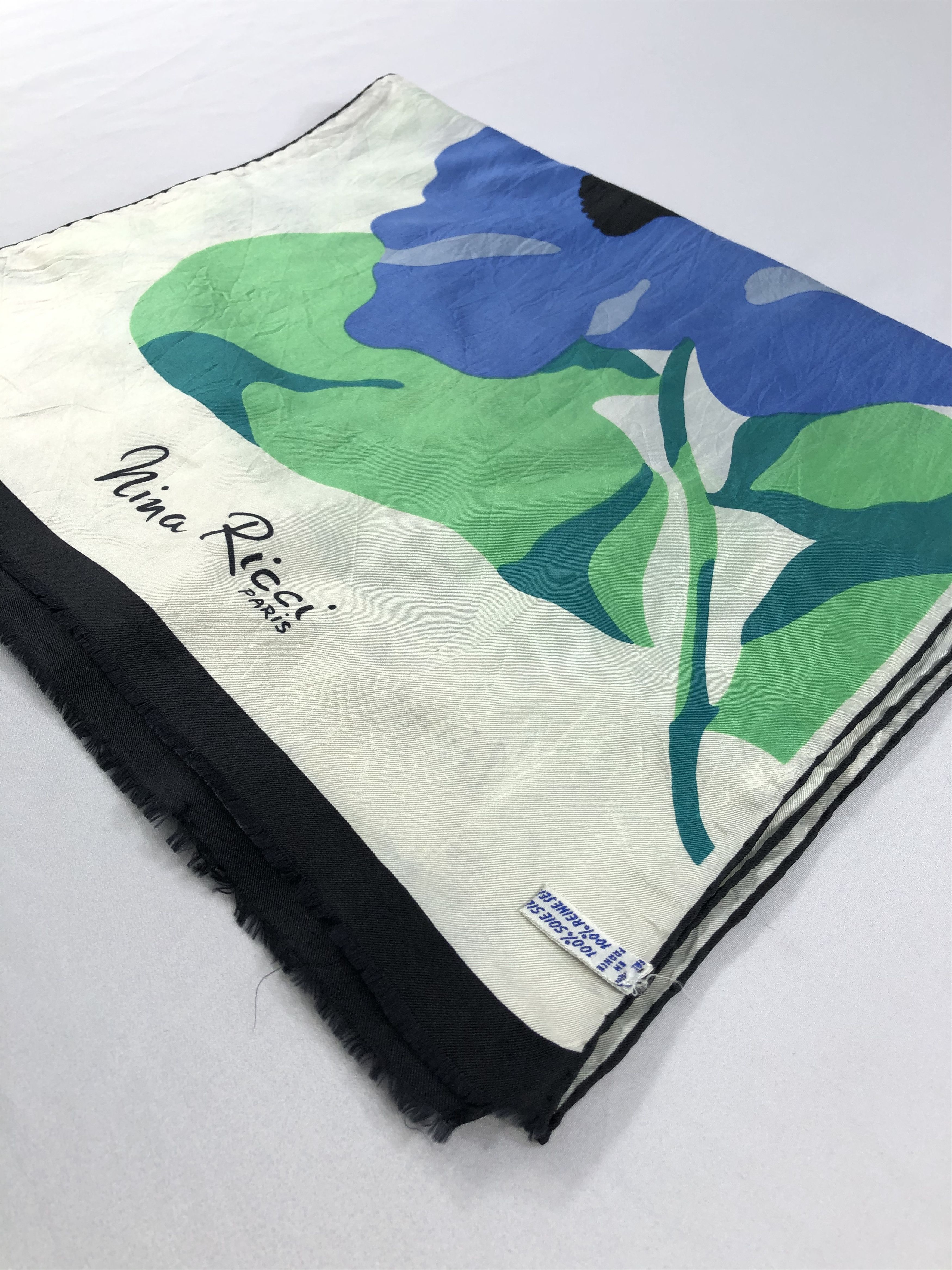 Nina Ricci Vintage Nina Ricci Silk Scarf Size ONE SIZE - 3 Thumbnail