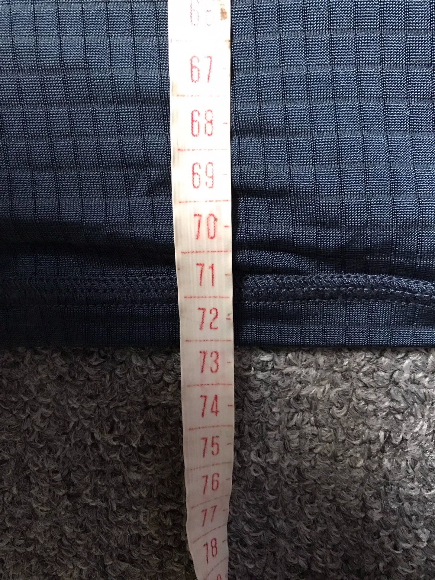Our Legacy Our Legacy half turtleneck 3D check stretch longsleeve 52 Size US L / EU 52-54 / 3 - 9 Thumbnail