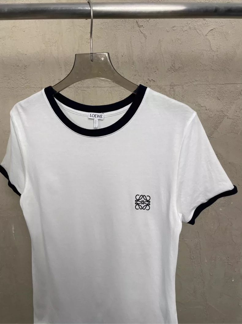 Loewe loewe white short sleeves 2504-Nextarrow Size US S / EU 44-46 / 1 - 3 Thumbnail