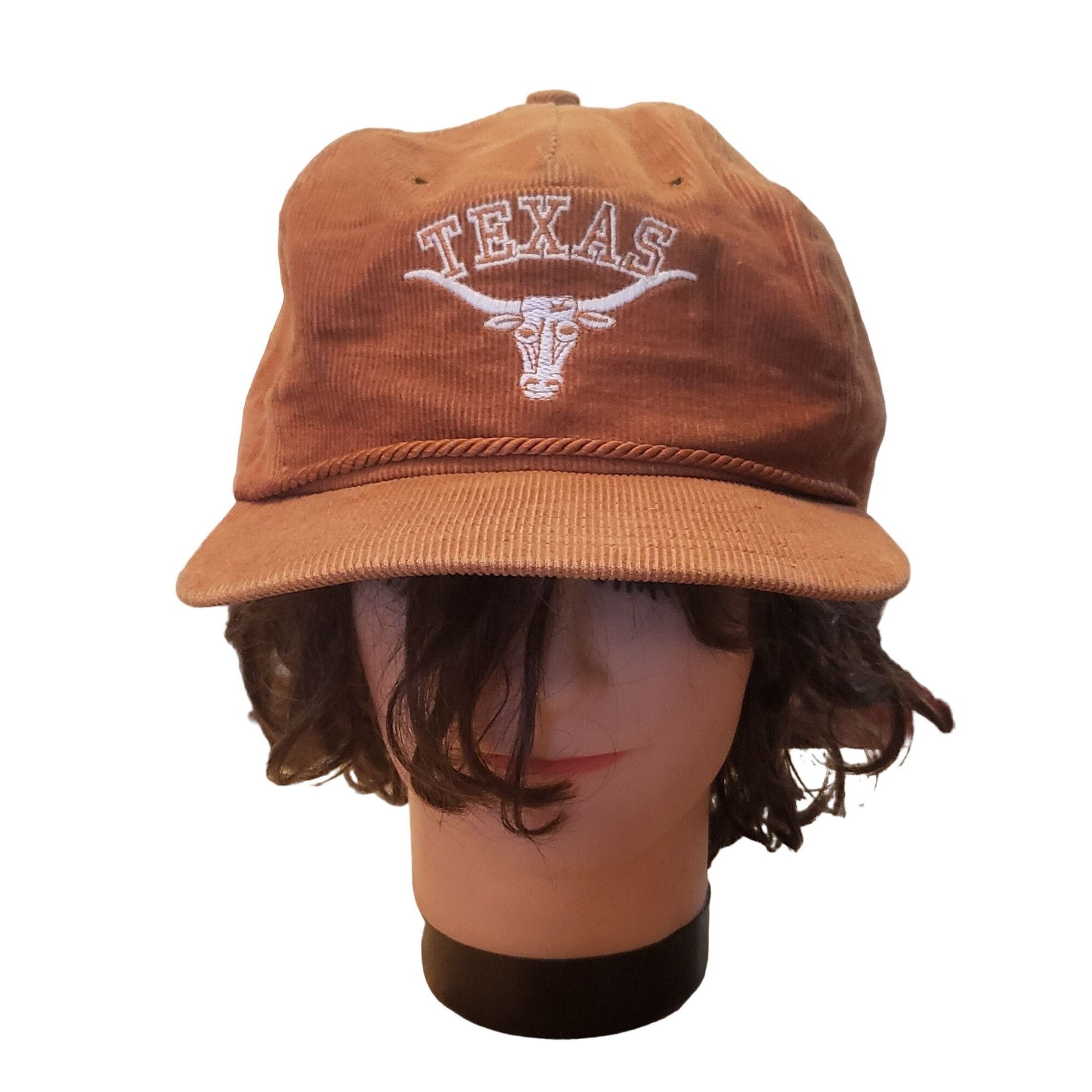 Men's New Era White Texas Longhorns Collegiate 9FIFTY A-Frame Snapback