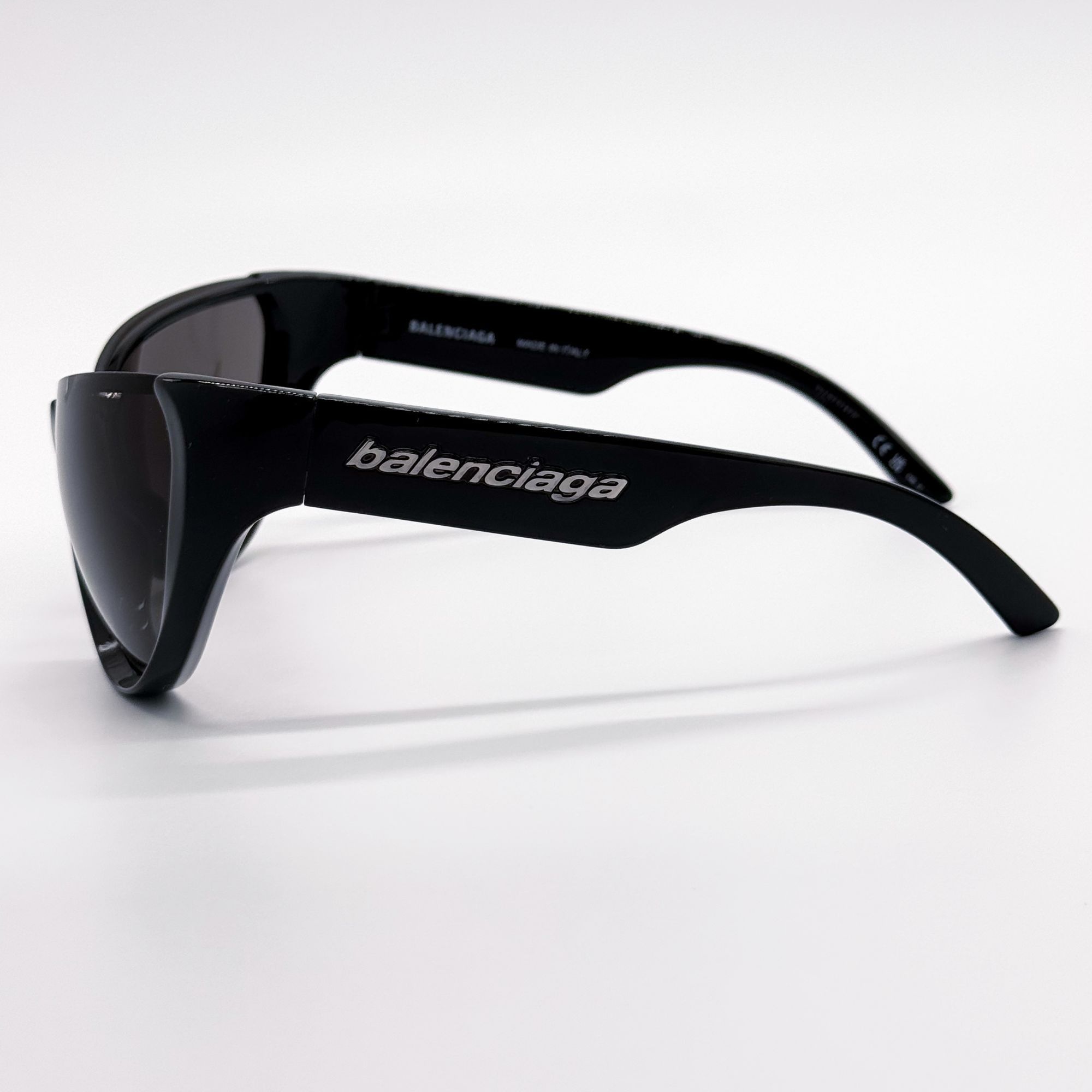 Balenciaga NEW BALENCIAGA BB0201S 001 SUNGLASSES BLACK OVERSIZED WOMEN Size ONE SIZE - 6 Thumbnail
