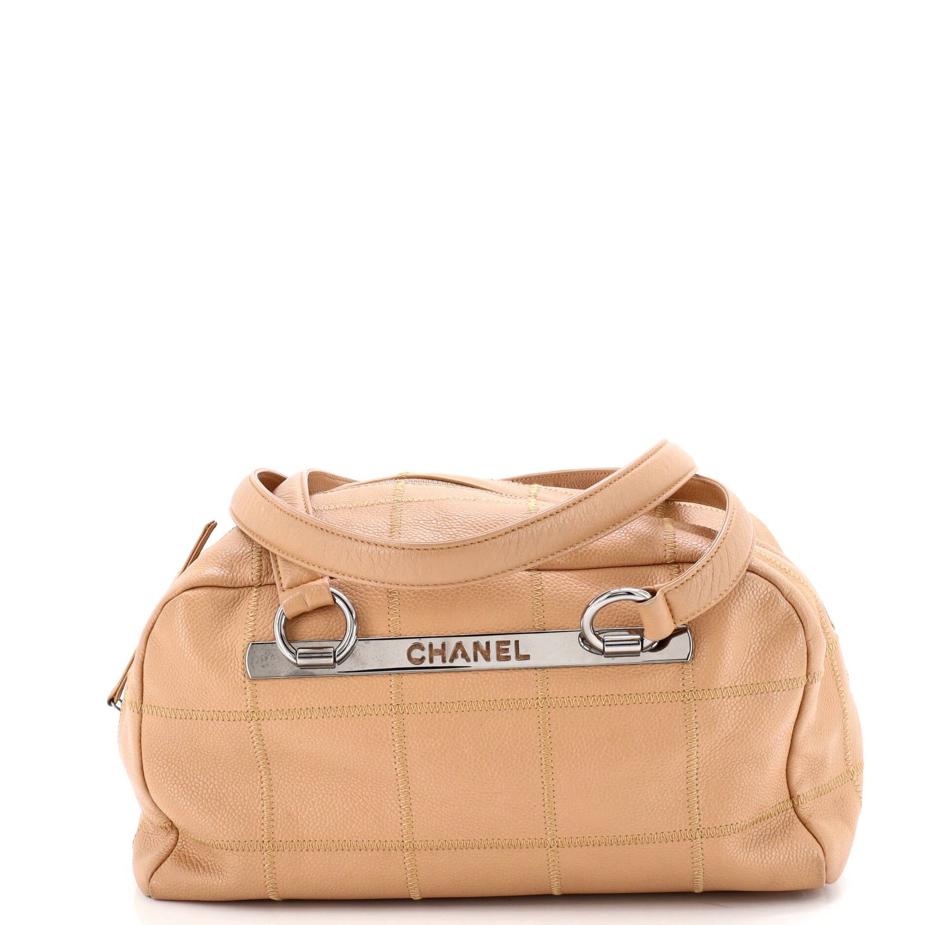 Chanel Square Stitch Bowler Bag Size ONE SIZE - 1 Thumbnail