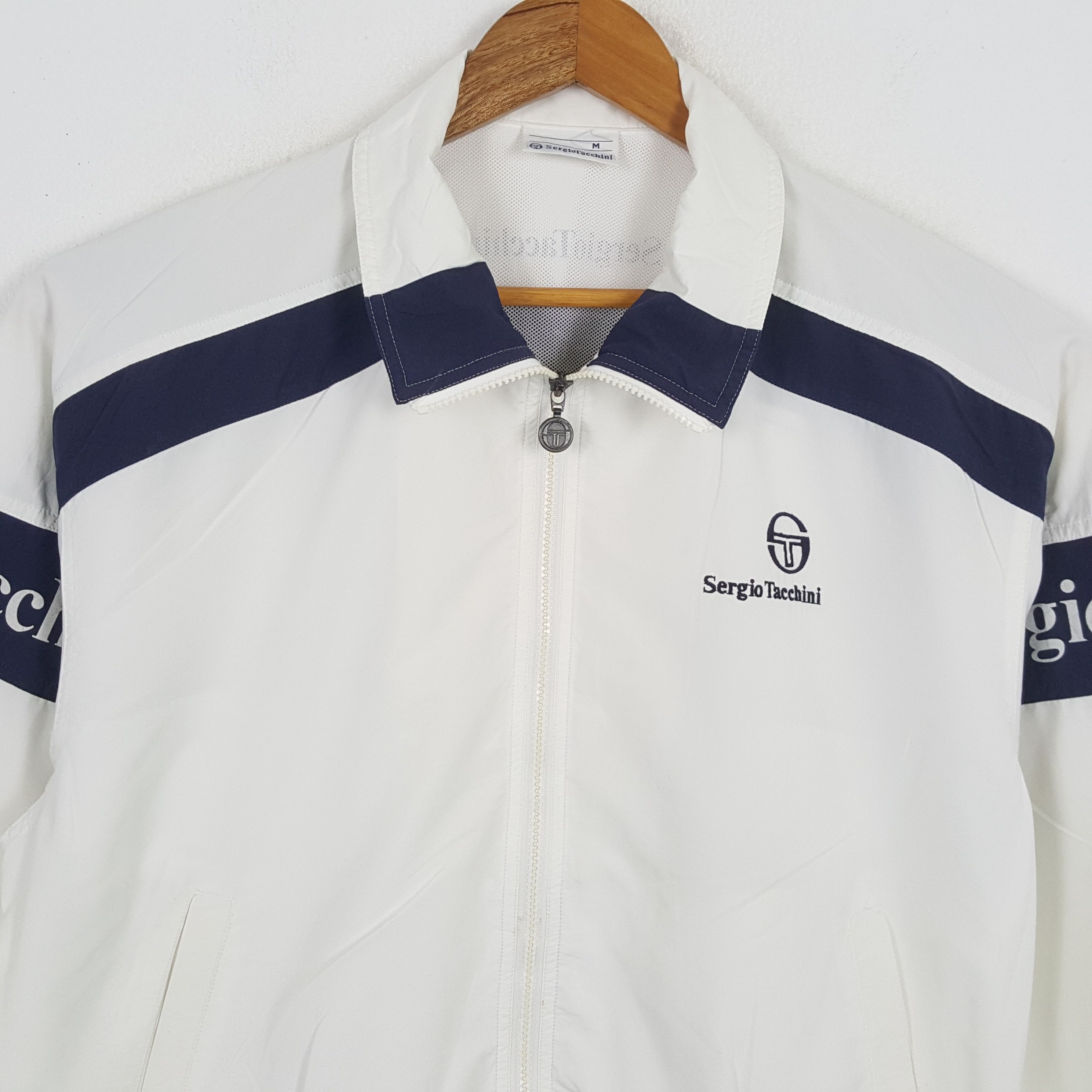Sergio Tacchini × Vintage Vintage SERGIO TACHINI Sportswear Streetwear Style Jacket Size US L / EU 52-54 / 3 - 2 Thumbnail