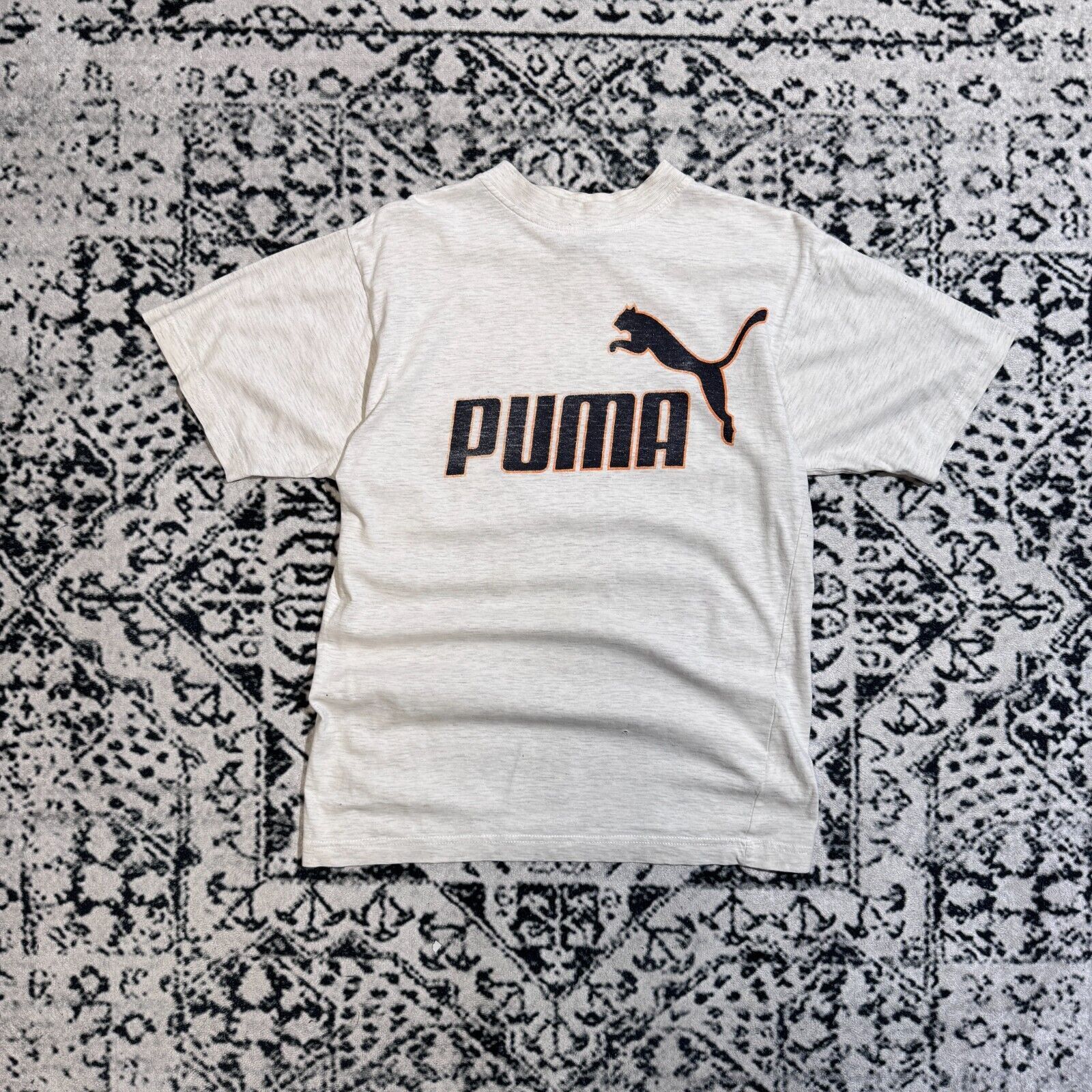 Puma × Vintage Vintage Puma Gray Cotton T-Shirt Size S Y2K 90s Sport Size US S / EU 44-46 / 1 - 1 Thumbnail