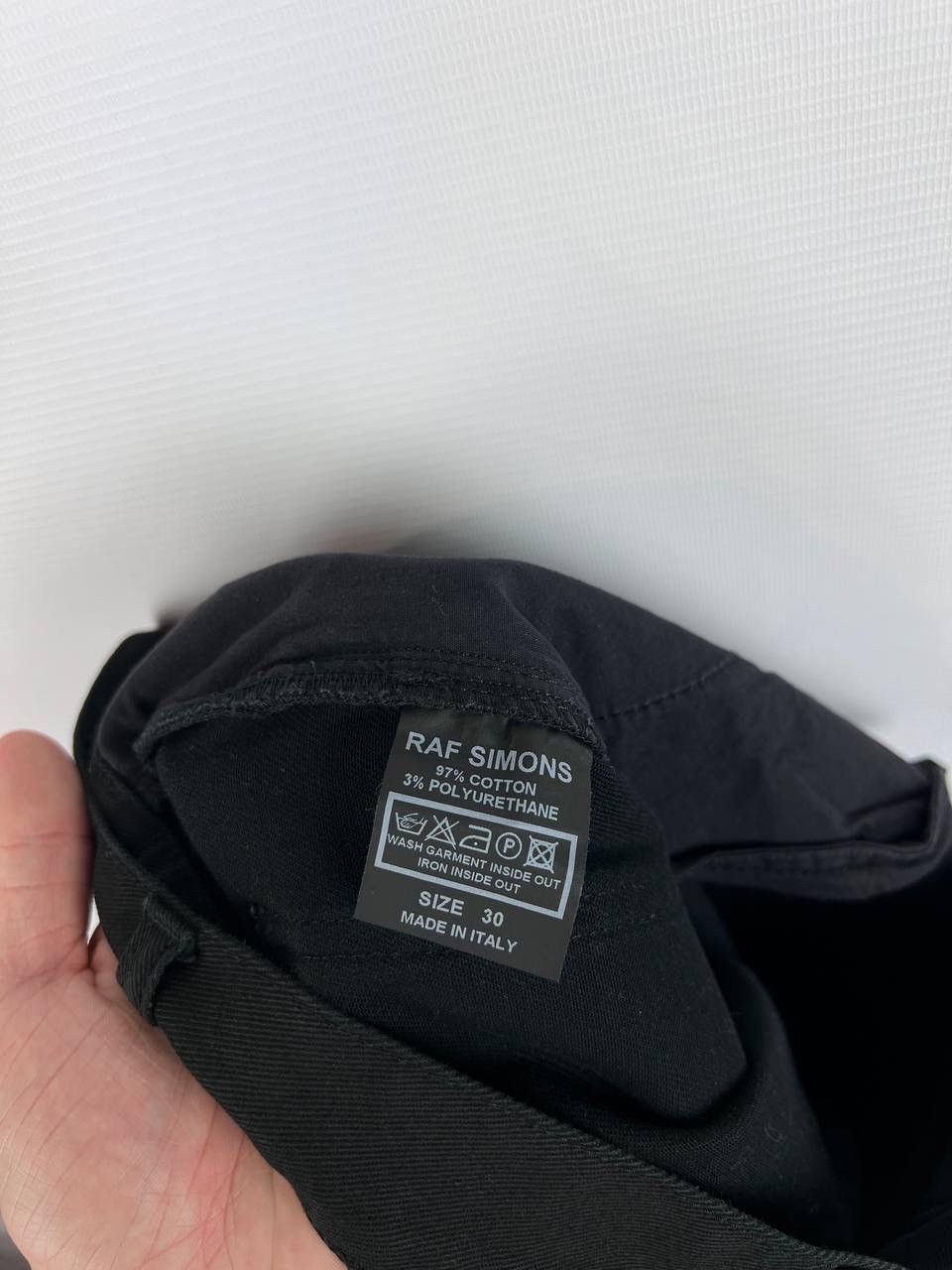 Raf Simons RAF Simons slim fit suspended denim pant size 30 Size US 30 / EU 46 - 5 Thumbnail