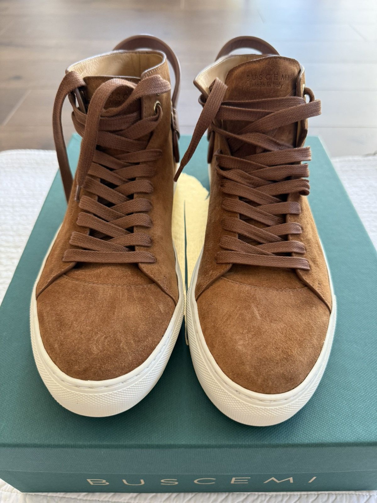 Buscemi Vintage Buscemi High Top Sneakers Size US 9 / EU 42 - 3 Thumbnail