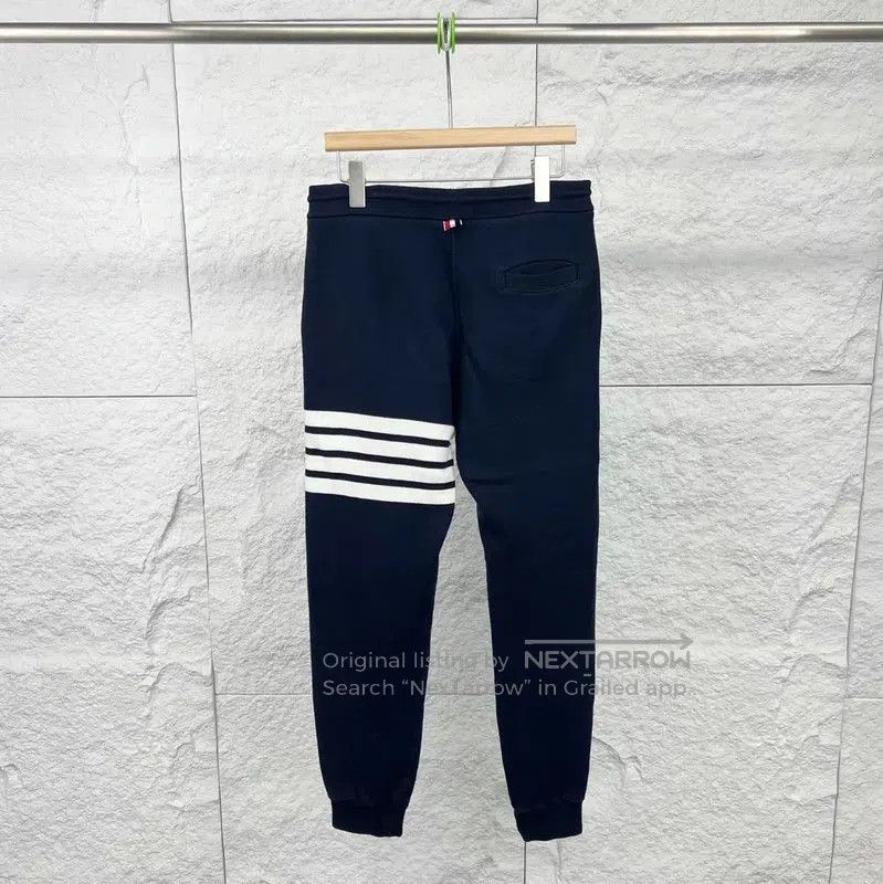 Thom Browne Thom Browne Blue Cotton Casual Pants . Size 28" / US 6 / IT 42 - 2 Thumbnail