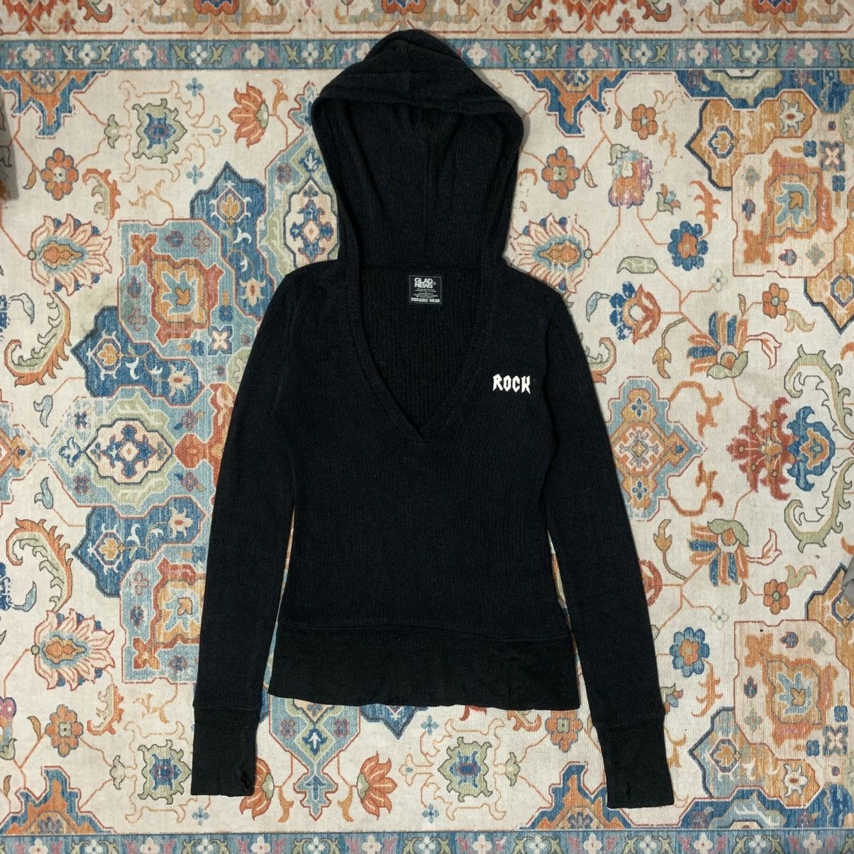 If Six Was Nine japanese GN Knit Hoodie Rare Y2K Era Vkei lgb ifsix kmrii Size US XS / EU 42 / 0 - 1 Thumbnail