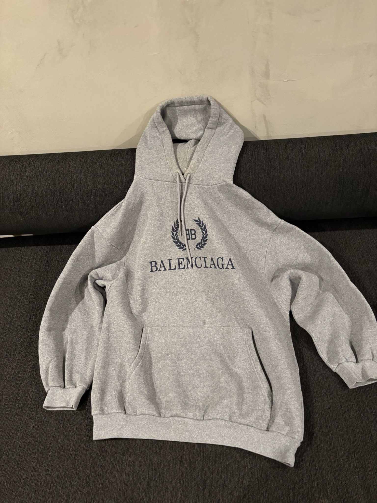 Balenciaga Balenciaga Oversized Hoodie Size US XL / EU 56 / 4 - 1 Thumbnail