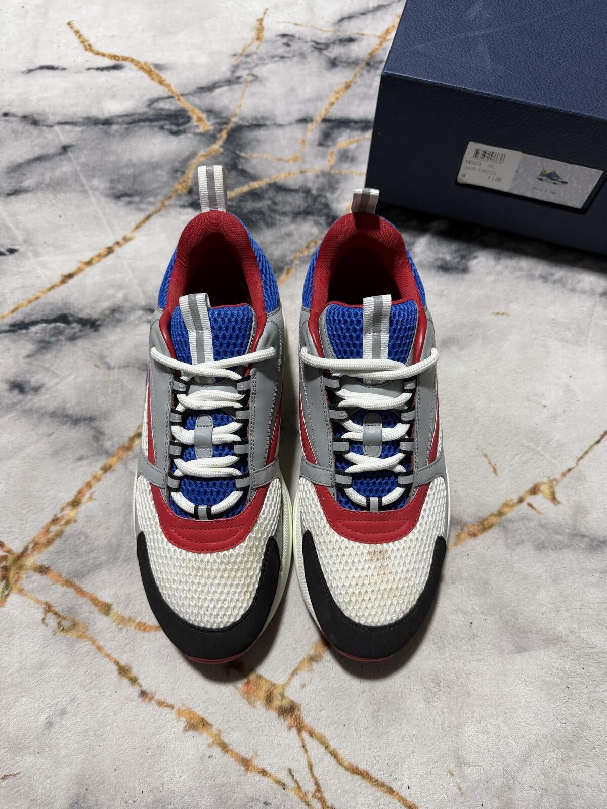 Dior Dior B22 Red Blue White - Sz9US Size US 9 / EU 42 - 2 Thumbnail