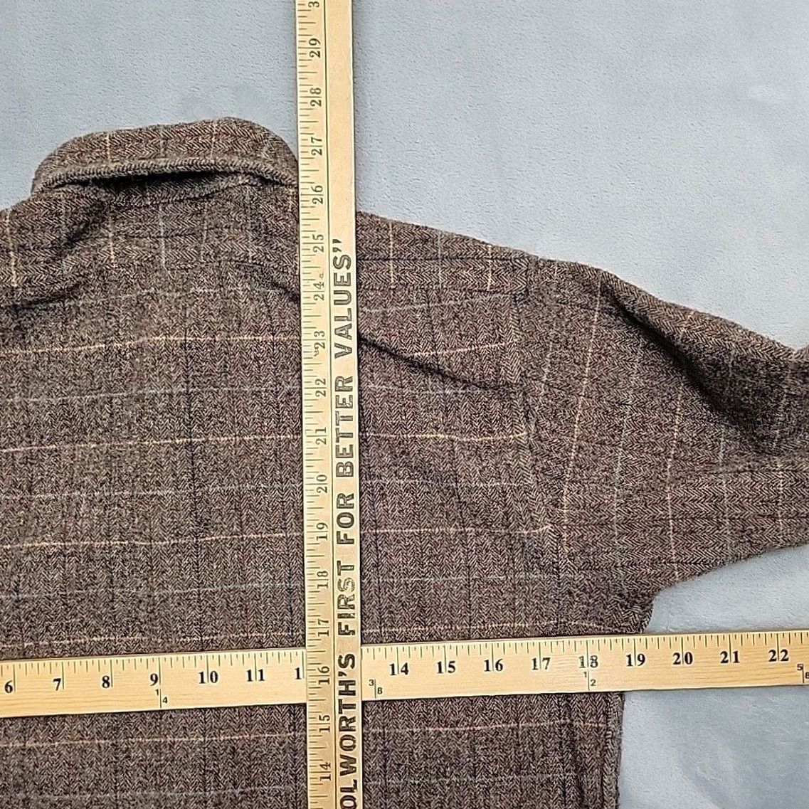 Pendleton VINTAGE Pendleton Shirt Mens L Brown Plaid Wool Button Front Workwear Made In USA Size US L / EU 52-54 / 3 - 8 Thumbnail
