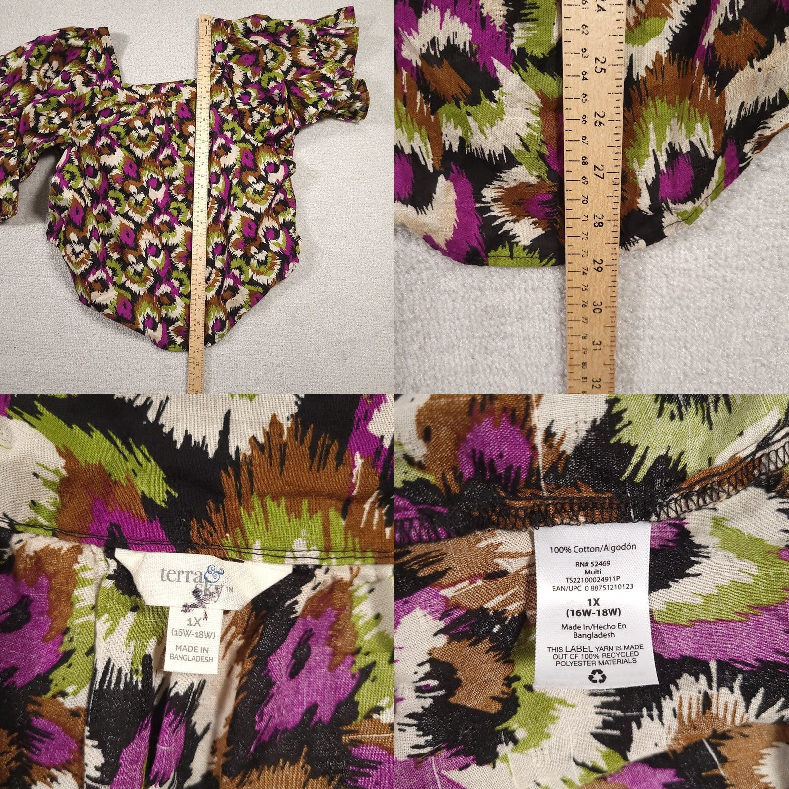 Vintage Brand: "Terra & Sky Size XL / US 12-14 / IT 48-50 - 8 Thumbnail