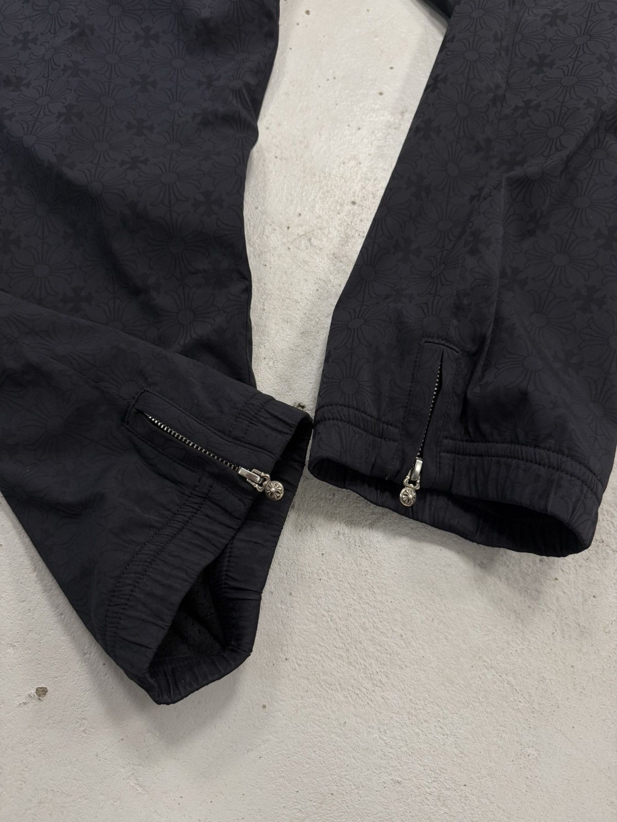 Chrome Hearts Chrome Hearts Match Point Monogram Logo Nylon Track Pants XL Size US 36 / EU 52 - 3 Thumbnail