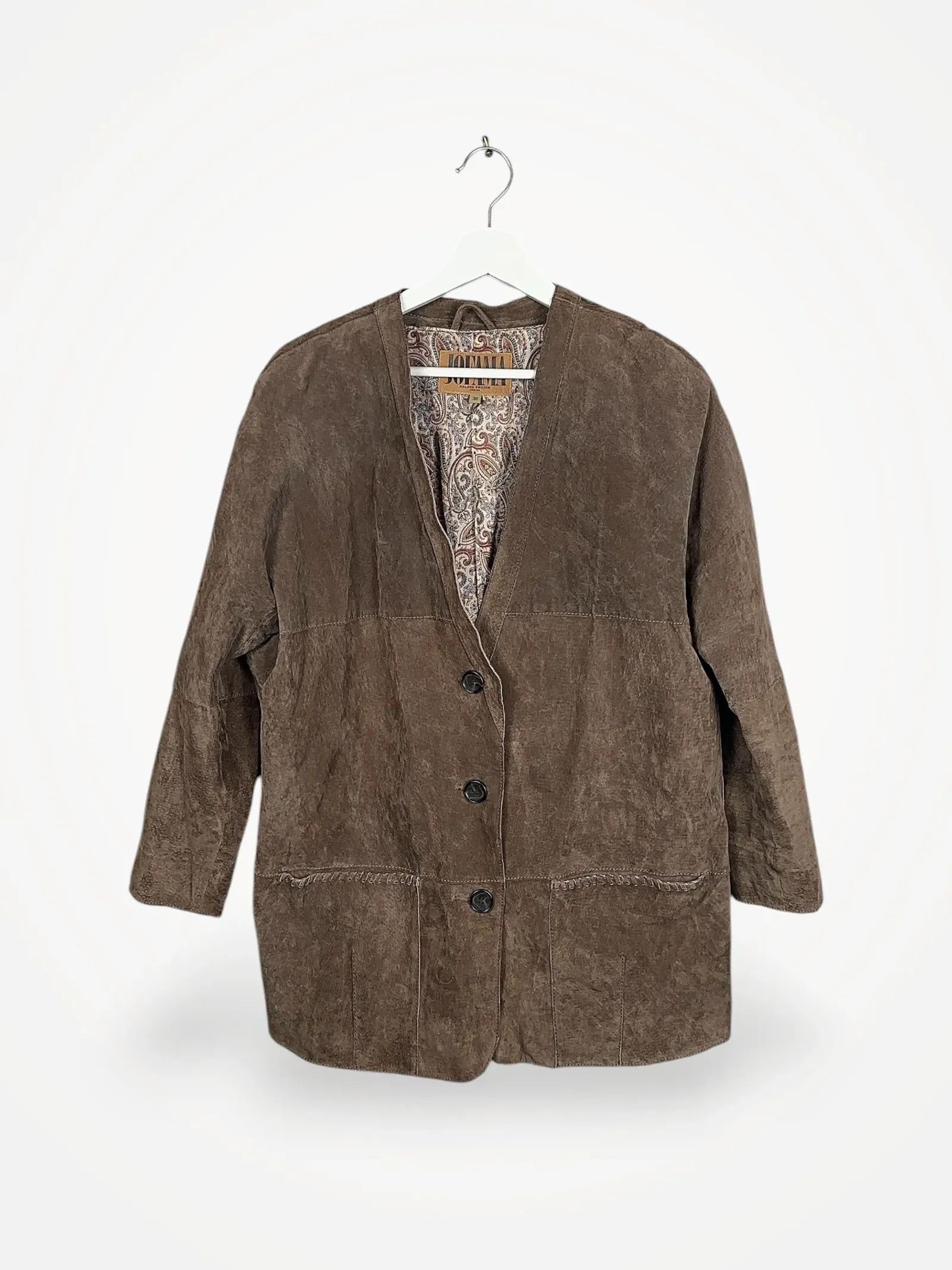 JOFAMA Jofama Leather Jacket Size S / US 4 / IT 40 - 1 Thumbnail