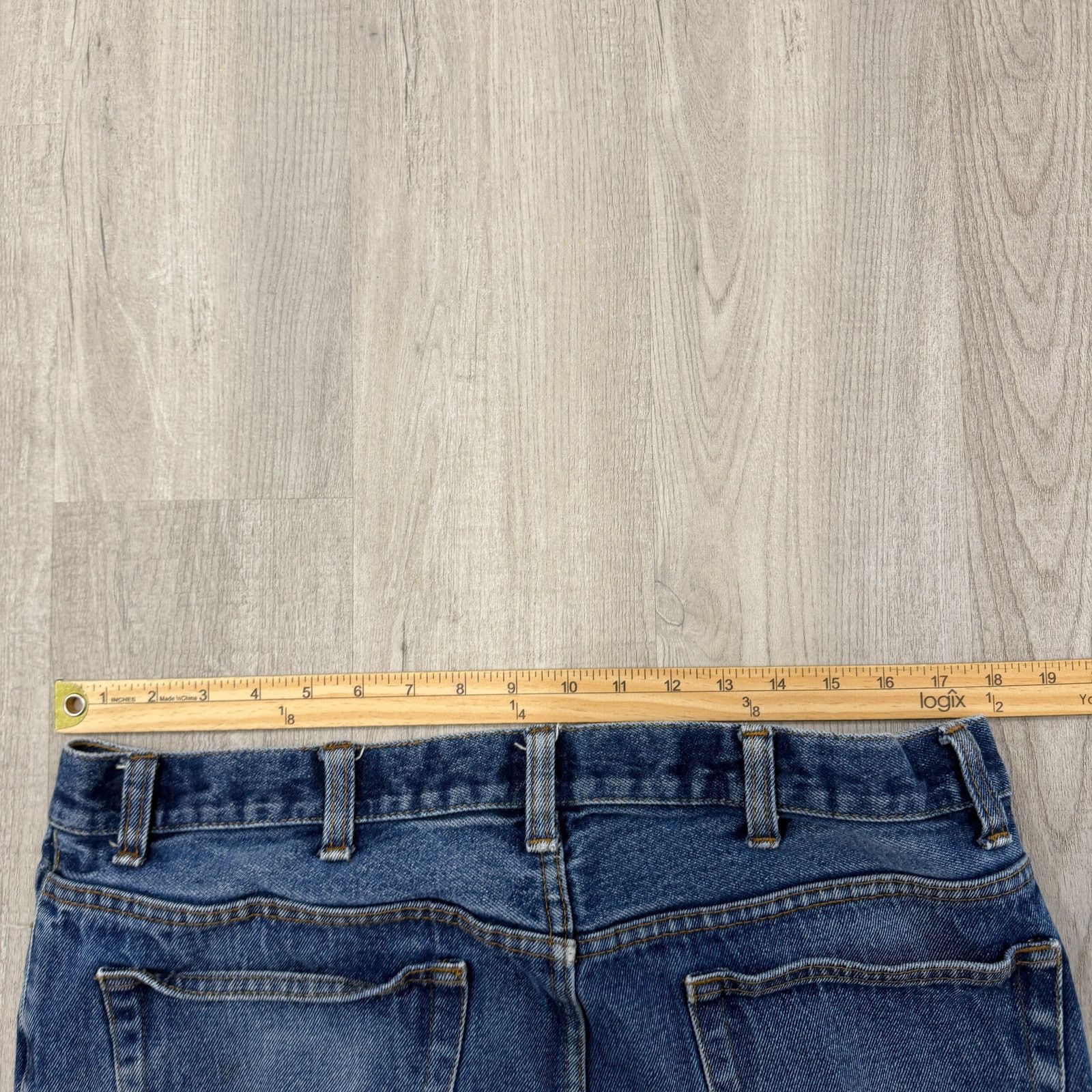 Vintage Vintage Faded Jeans Men's 36x27 Blue Denim Western Grunge Size US 36 / EU 52 - 8 Thumbnail