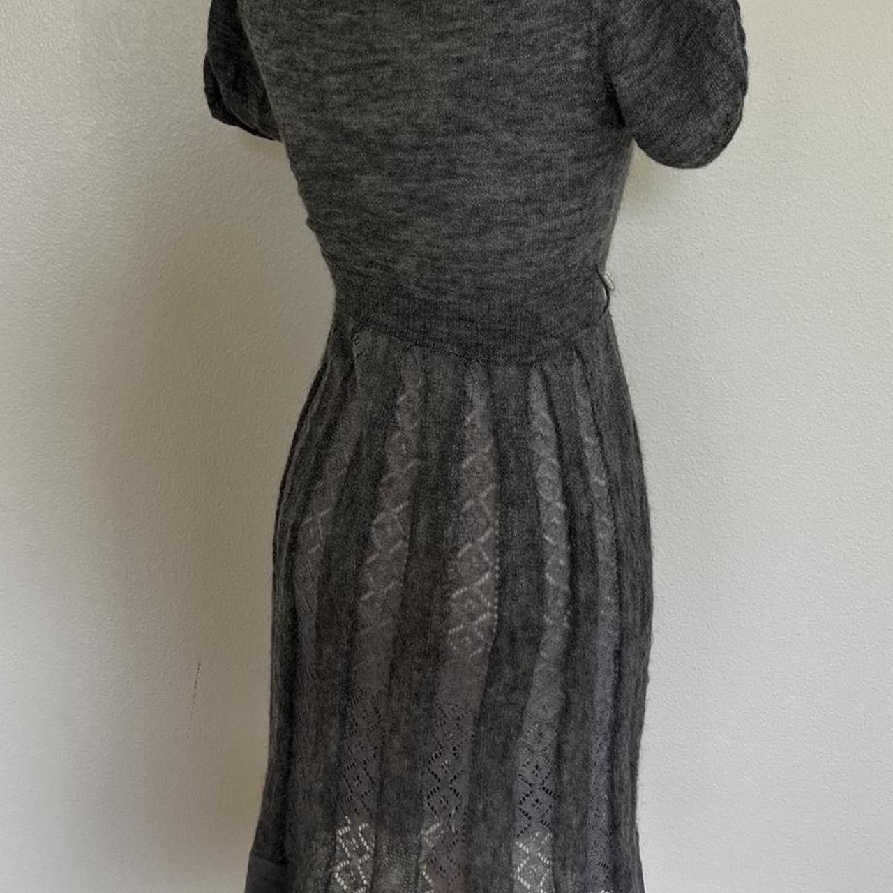 Japanese Brand Japanese Wool Babydoll “Private Label” Dress Made in Japan Size S / US 4 / IT 40 - 5 Thumbnail