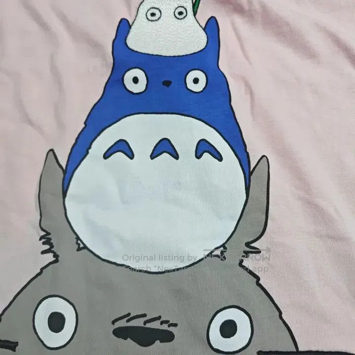 Loewe Loewe Totoro Collaboration Short Sleeve T-Shirt. Size US L / EU 52-54 / 3 - 7 Thumbnail