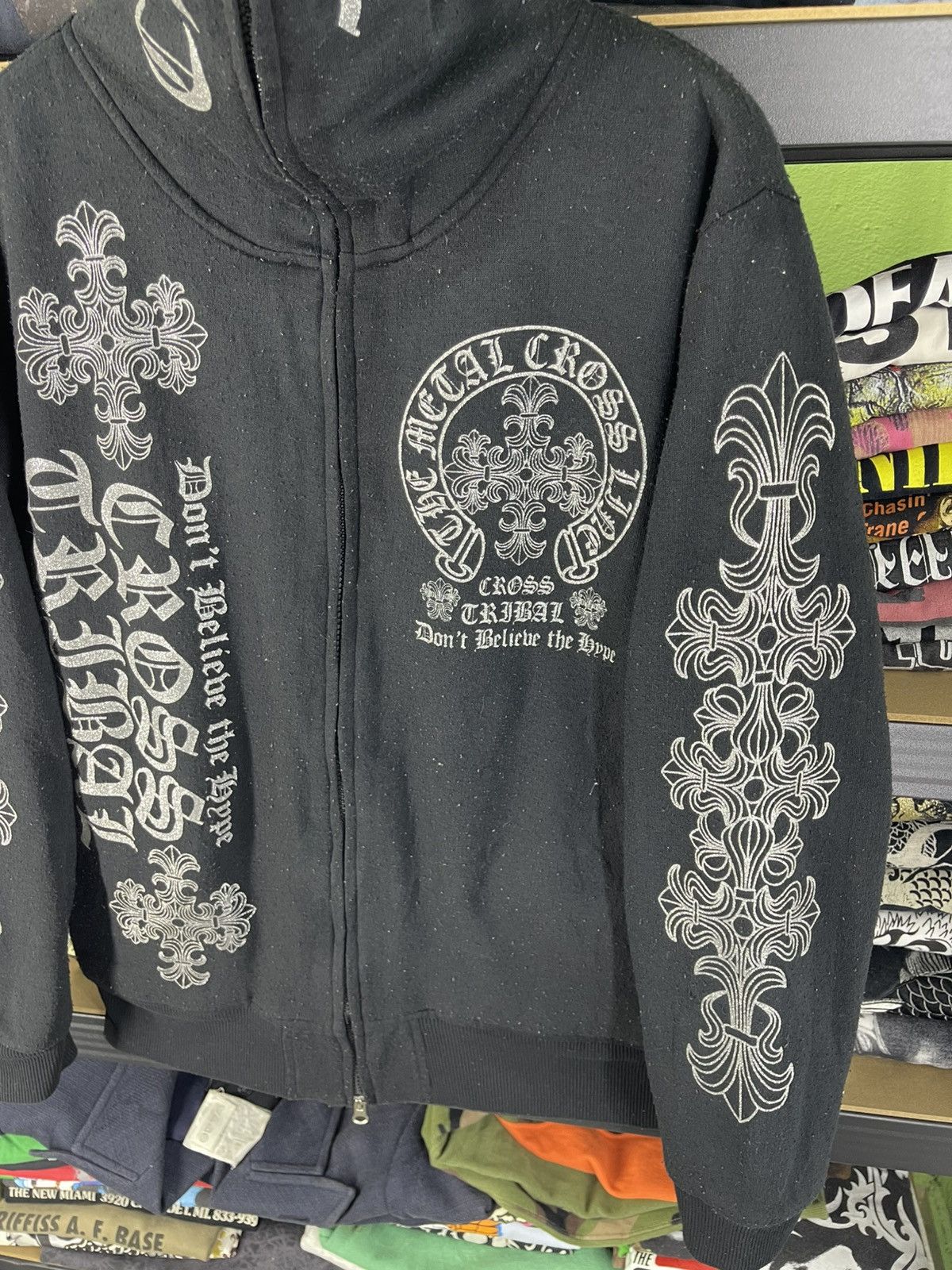 Clash Ahead Vintage Clash Ahead Graphic inspired by Chrome Hearts Hoodie Size US M / EU 48-50 / 2 - 4 Thumbnail