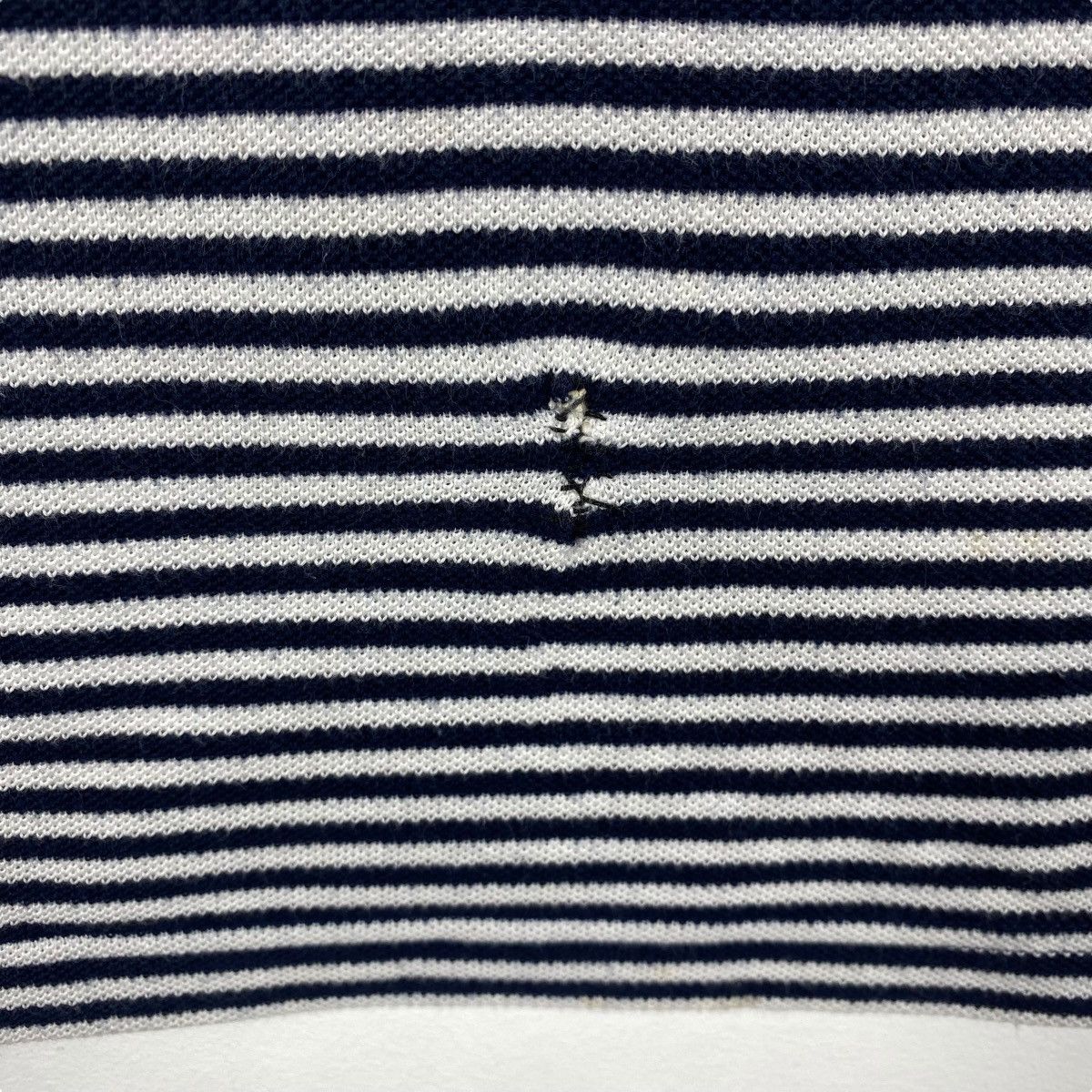 Lacoste × Vintage Vintage 90's LACOSTE YACHTING Graphic Striped Tee Shirt Size US XL / EU 56 / 4 - 4 Thumbnail