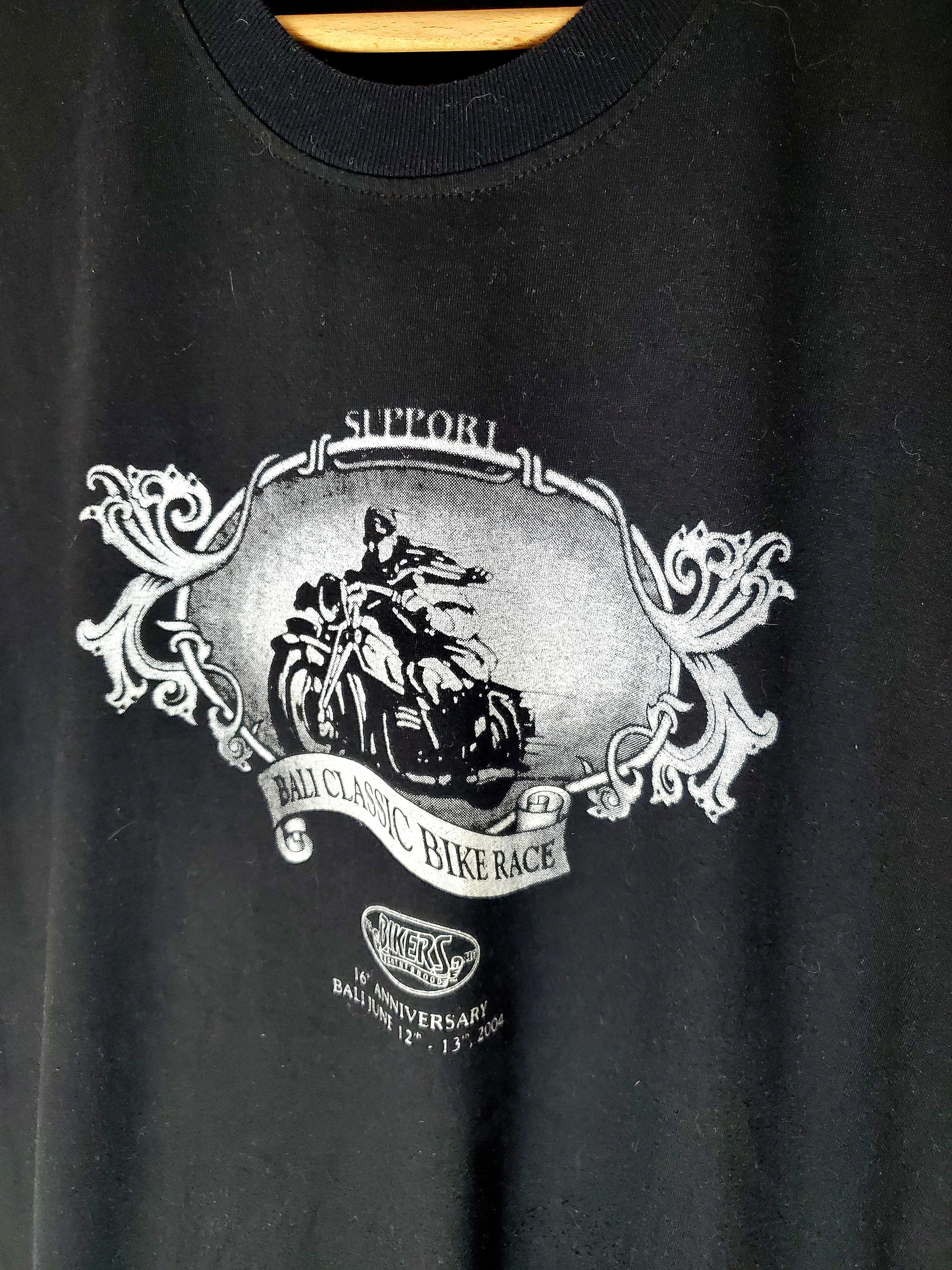 Harley Davidson × Vintage Vintage Bali classic bike race Tshirt perfect condition L Size US L / EU 52-54 / 3 - 2 Thumbnail