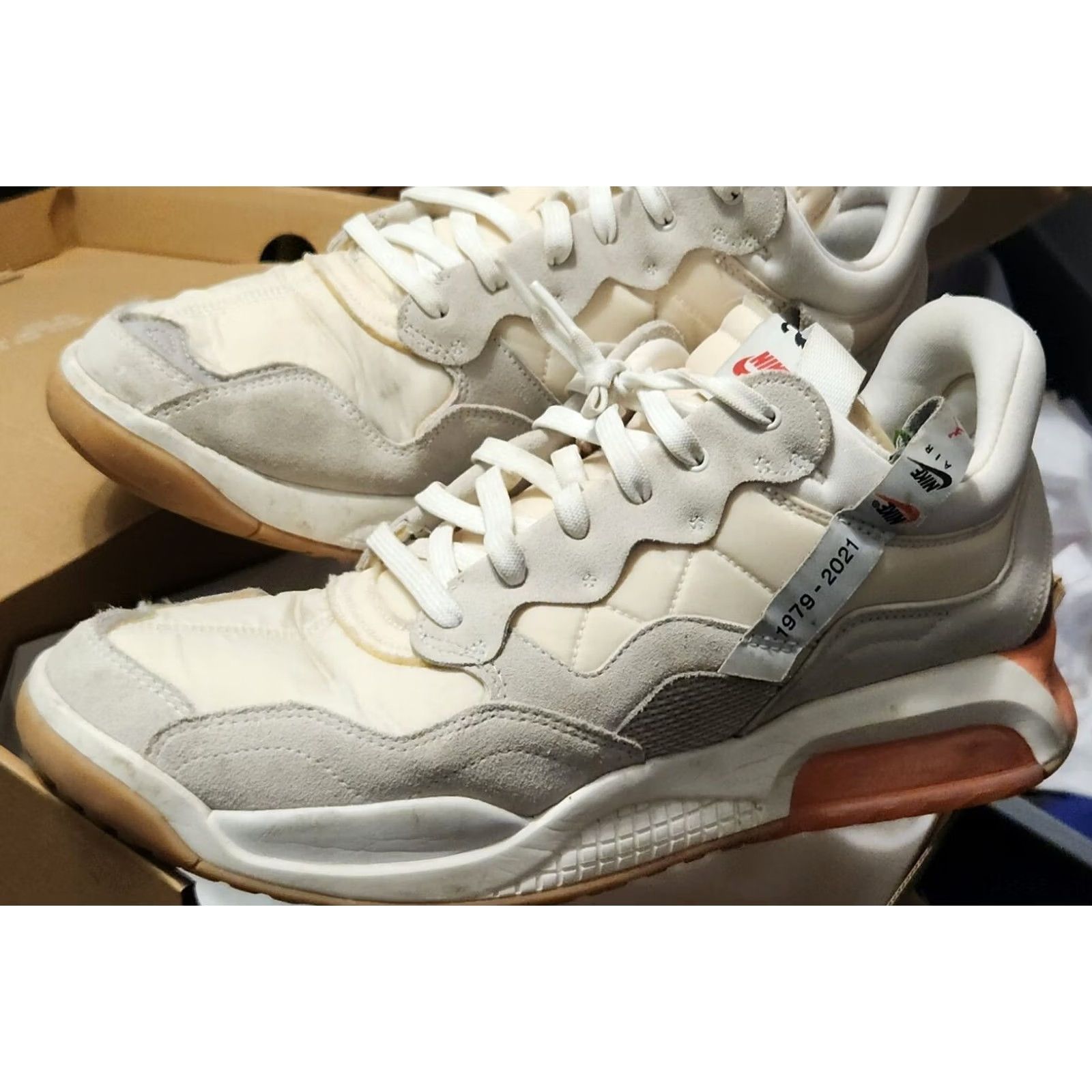 Nike NIKE JORDAN MA2 Mens Athletic Sneakers Light Grey Future Beginnings 2020 15 Size US 15 / EU 48 - 3 Thumbnail