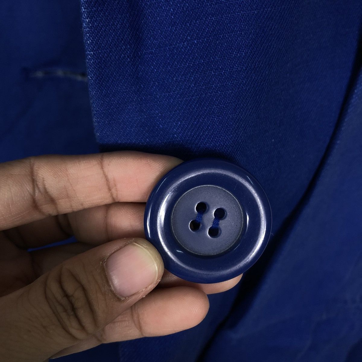 Issey Miyake 🔥Rich Blue Chore Work Jacket Design Pageboy Japan Size US M / EU 48-50 / 2 - 16 Thumbnail