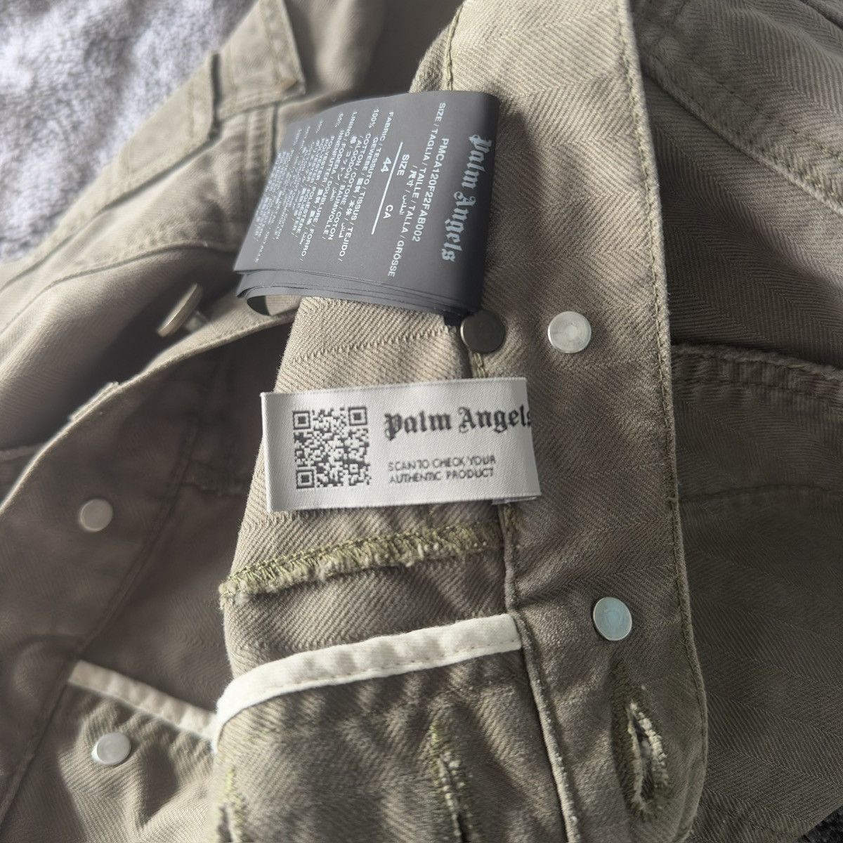 Palm Angels Limited Palm Angels Cargo Pants Size 30" / US 8 / IT 44 - 6 Thumbnail