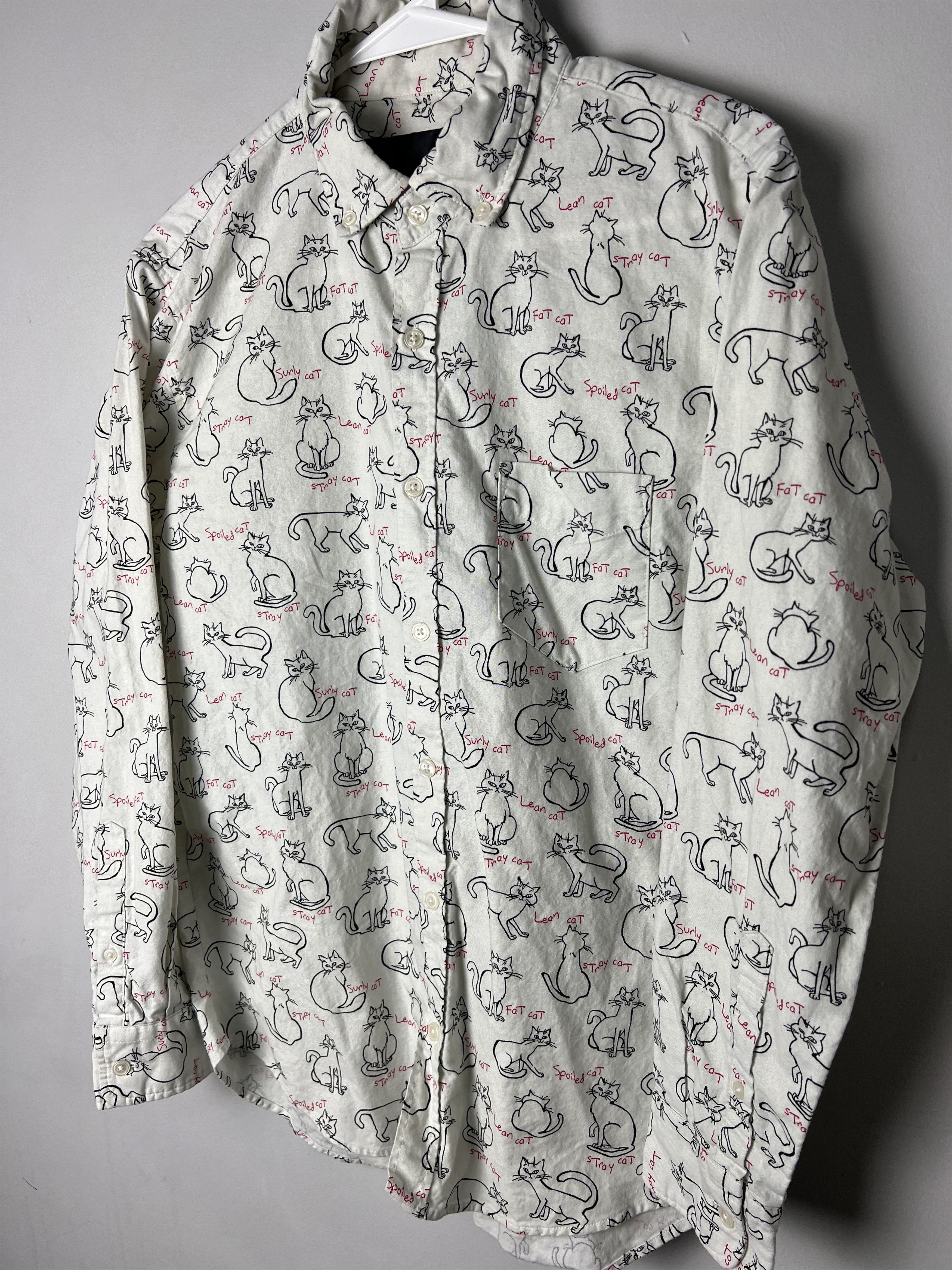 Other Rovtski - Cat Aop L/S Size US M / EU 48-50 / 2 - 2 Thumbnail