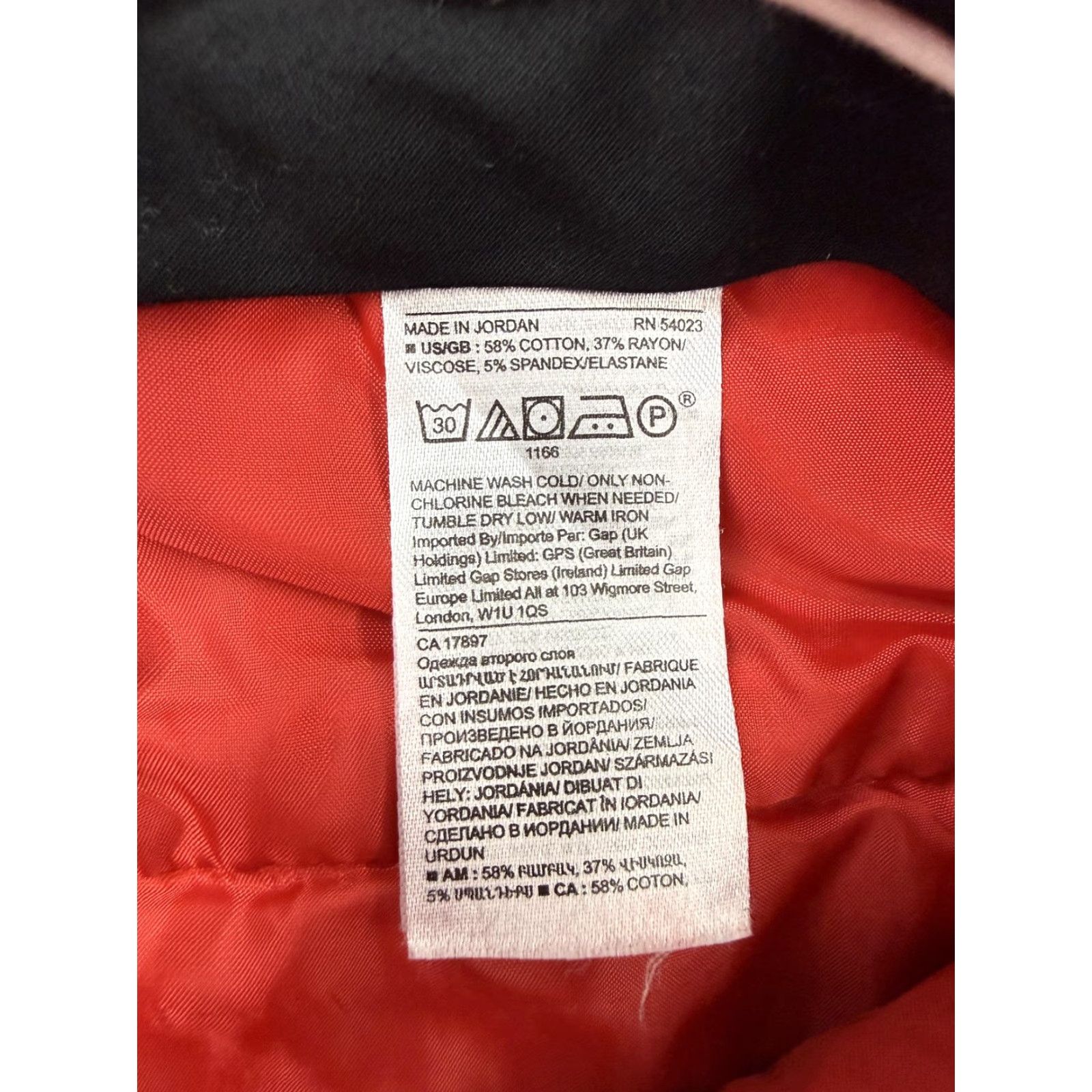 Banana Republic Banana Republic Sloan Dress Pants Womens 14S Red Cropped Stretch Twill Work Dress Pants Slim Pockets Solid 14S Womens Size 36" / US 14 / IT 50 - 3 Thumbnail
